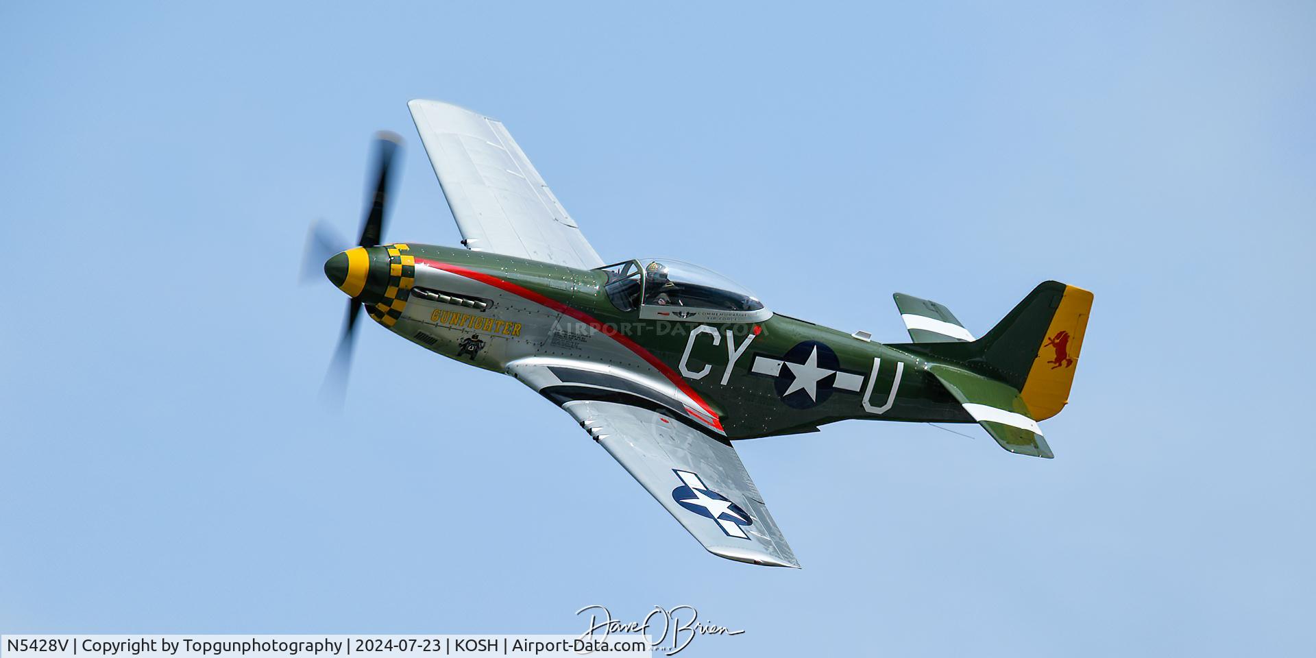 N5428V, 1944 North American P-51D Mustang C/N 122-39723, Gunfighter