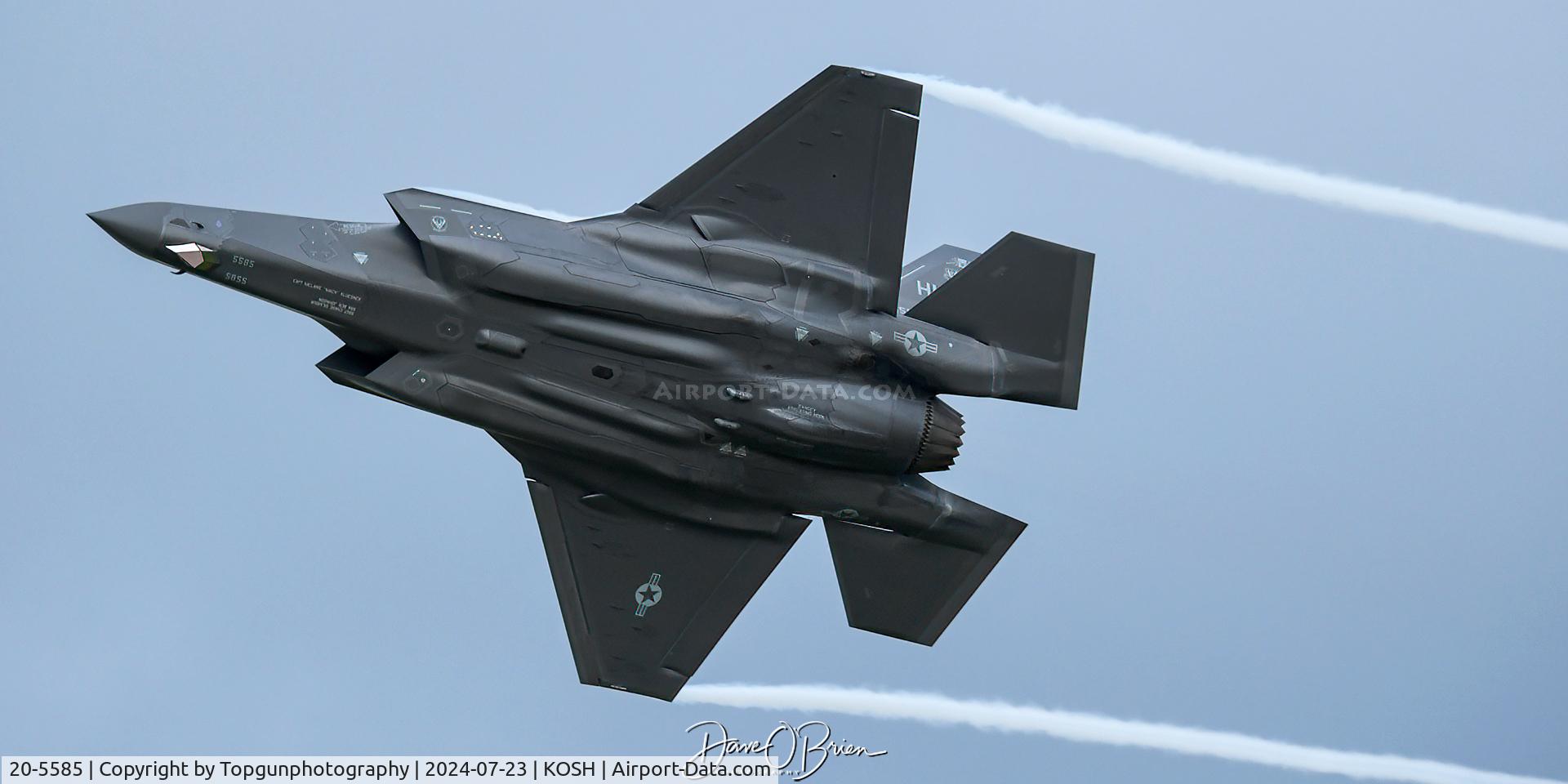 20-5585, 2020 Lockheed Martin F-35A Lightning II C/N AF-345, F-35A Demo