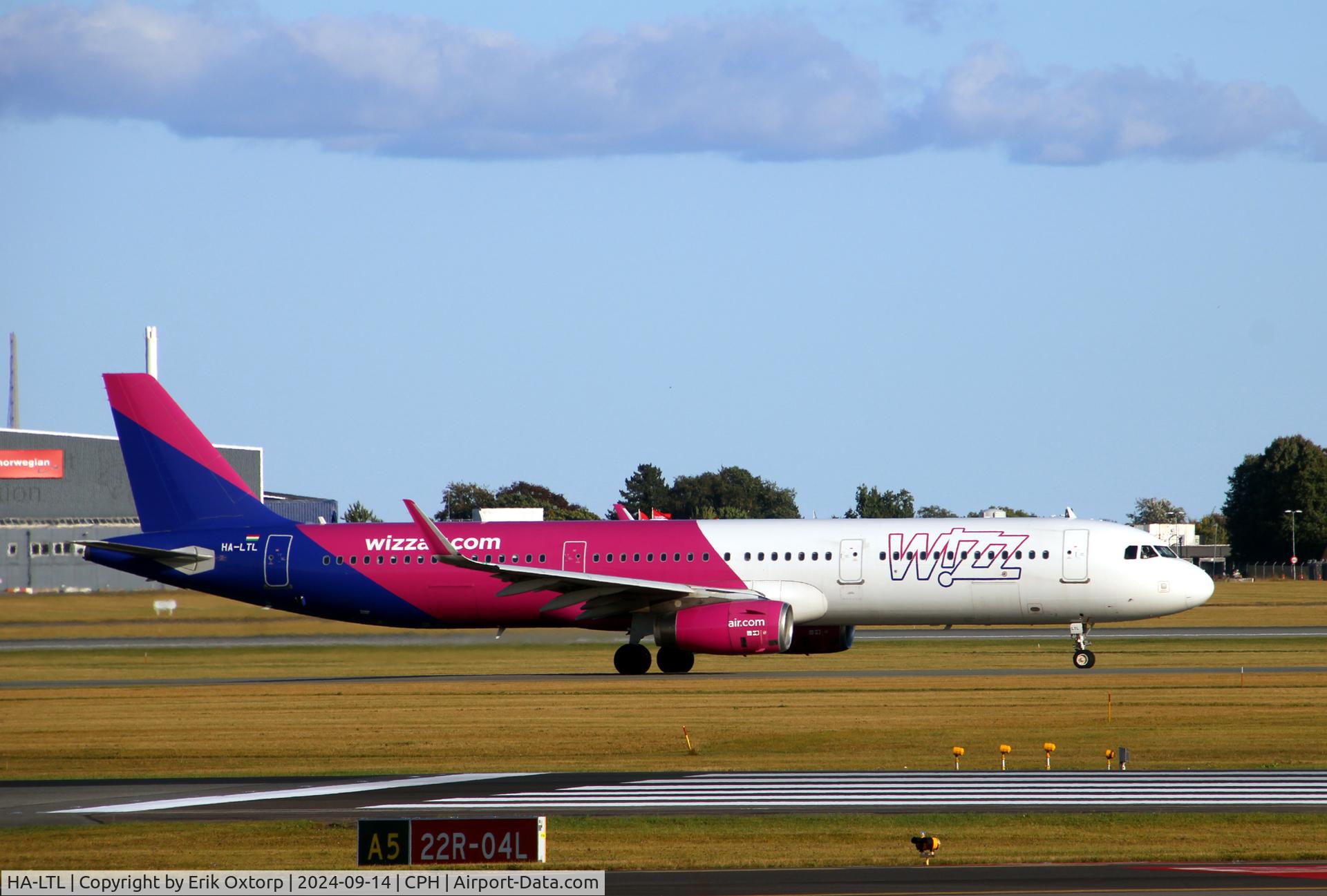 HA-LTL, 2018 Airbus A321-231 C/N 8169, HA-LTL taxi for takeoff rw 04R