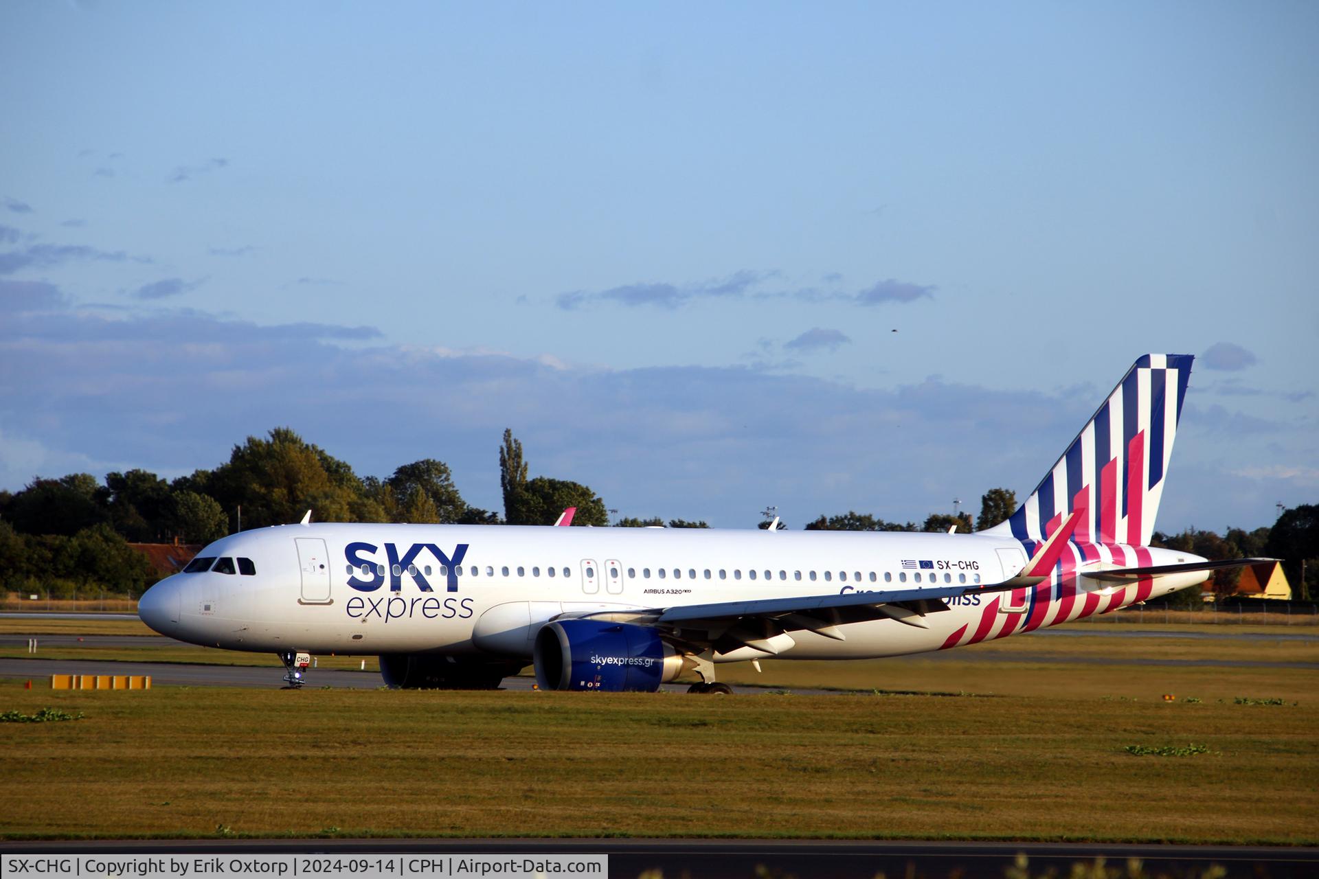 SX-CHG, 2021 Airbus A320-251N C/N 10079, SX-CHG landed rw 04L