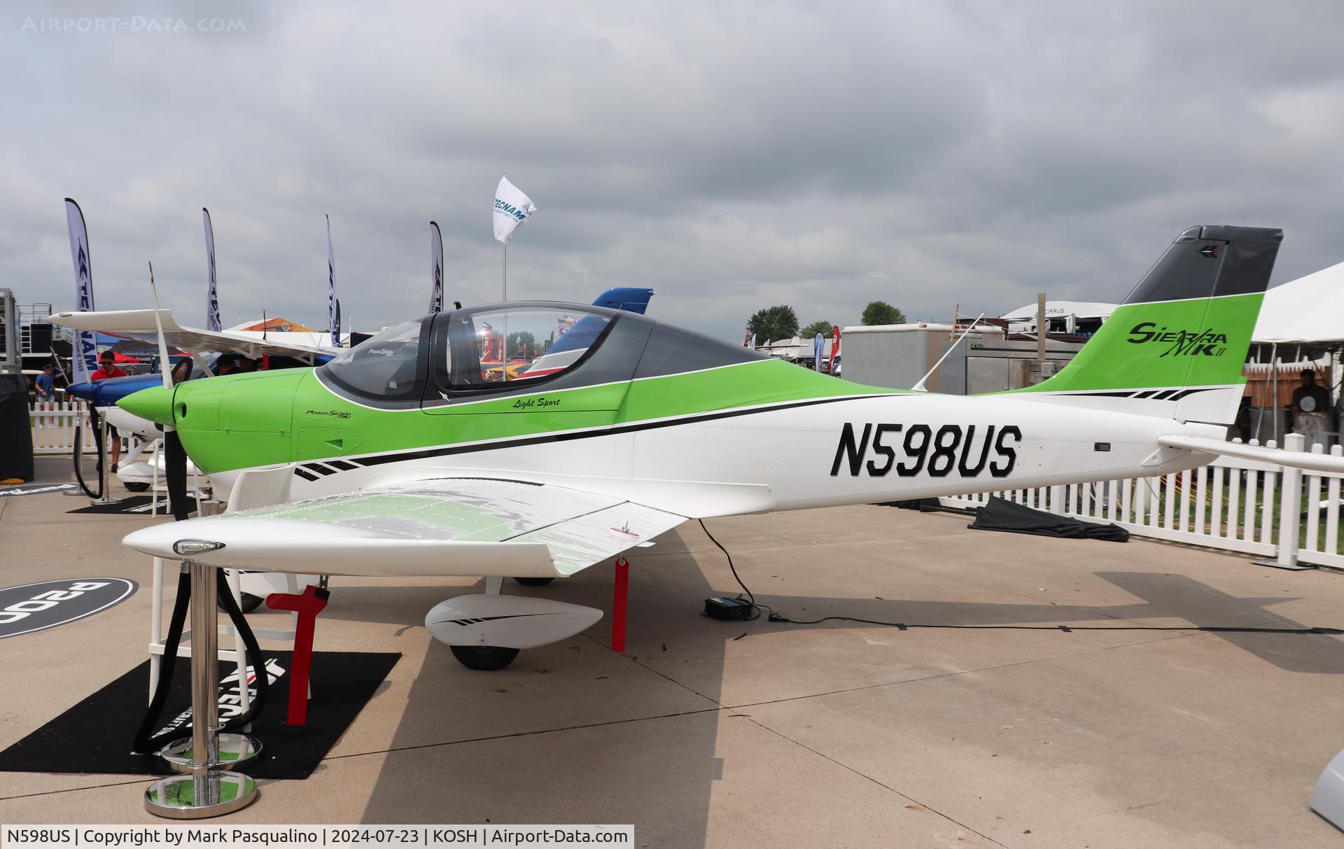 N598US, 2024 Tecnam P2002 Sierra MKII C/N 598, Tecnam P2002 Sierra MKII