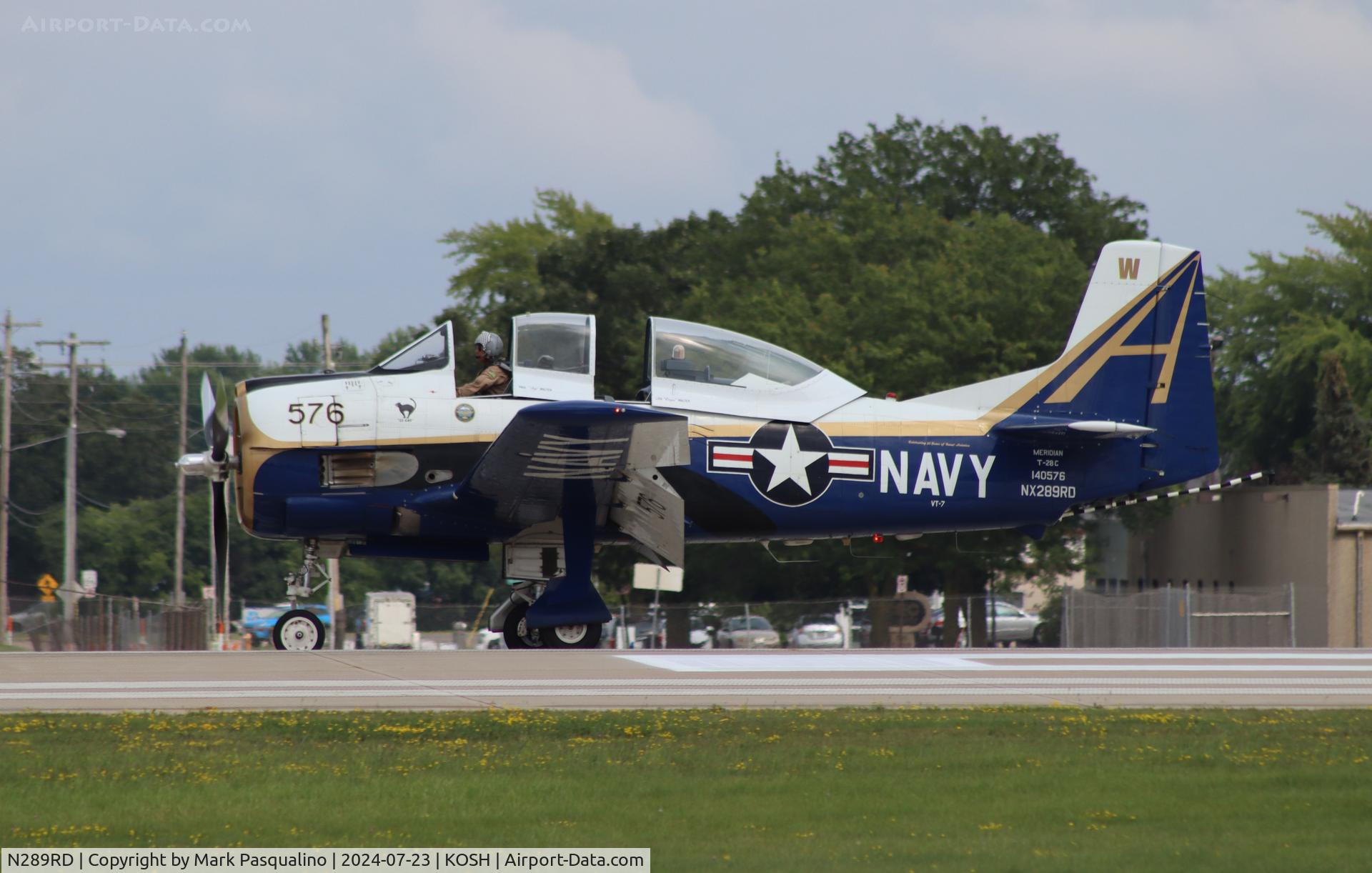 N289RD, 1956 North American T-28C Trojan C/N 226-153, North American T-28C