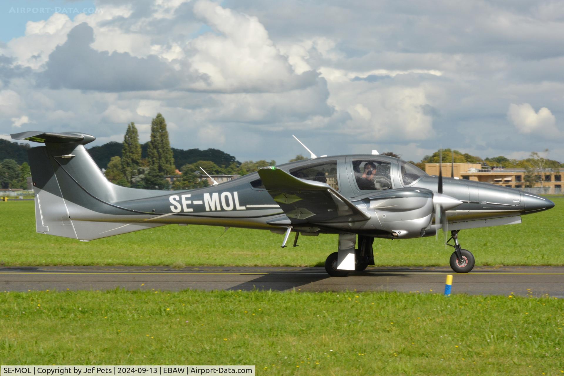 SE-MOL, 2018 Diamond DA-62 C/N 62.C007, At Antwerp Airport.