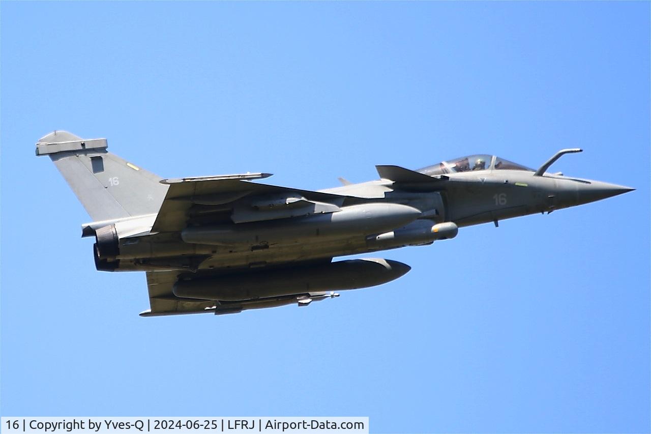 16, Dassault Rafale M C/N 16, Dassault Rafale M, Landivisiau Naval Air Base (LFRJ)