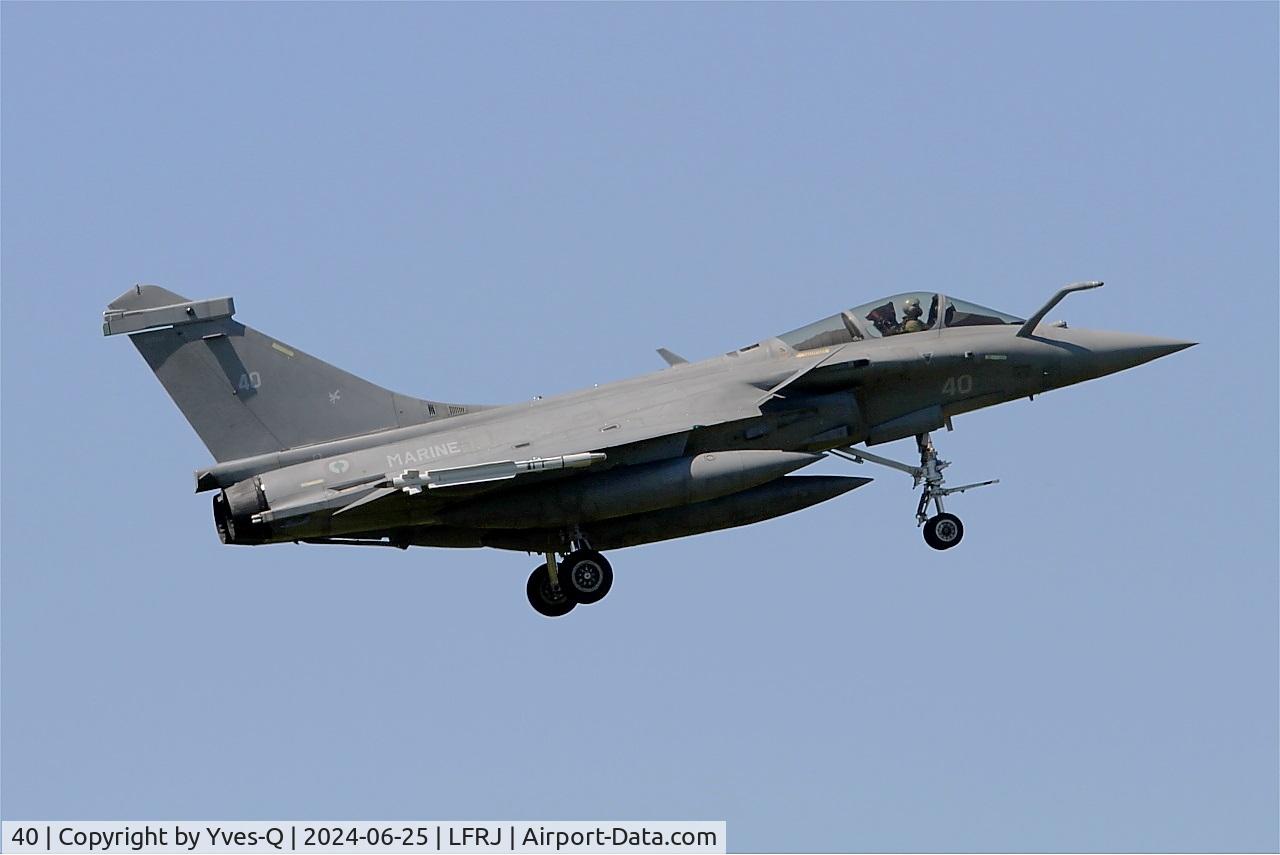 40, 2014 Dassault Rafale M C/N 40, Dassault Rafale M, Landivisiau Naval Air Base (LFRJ)