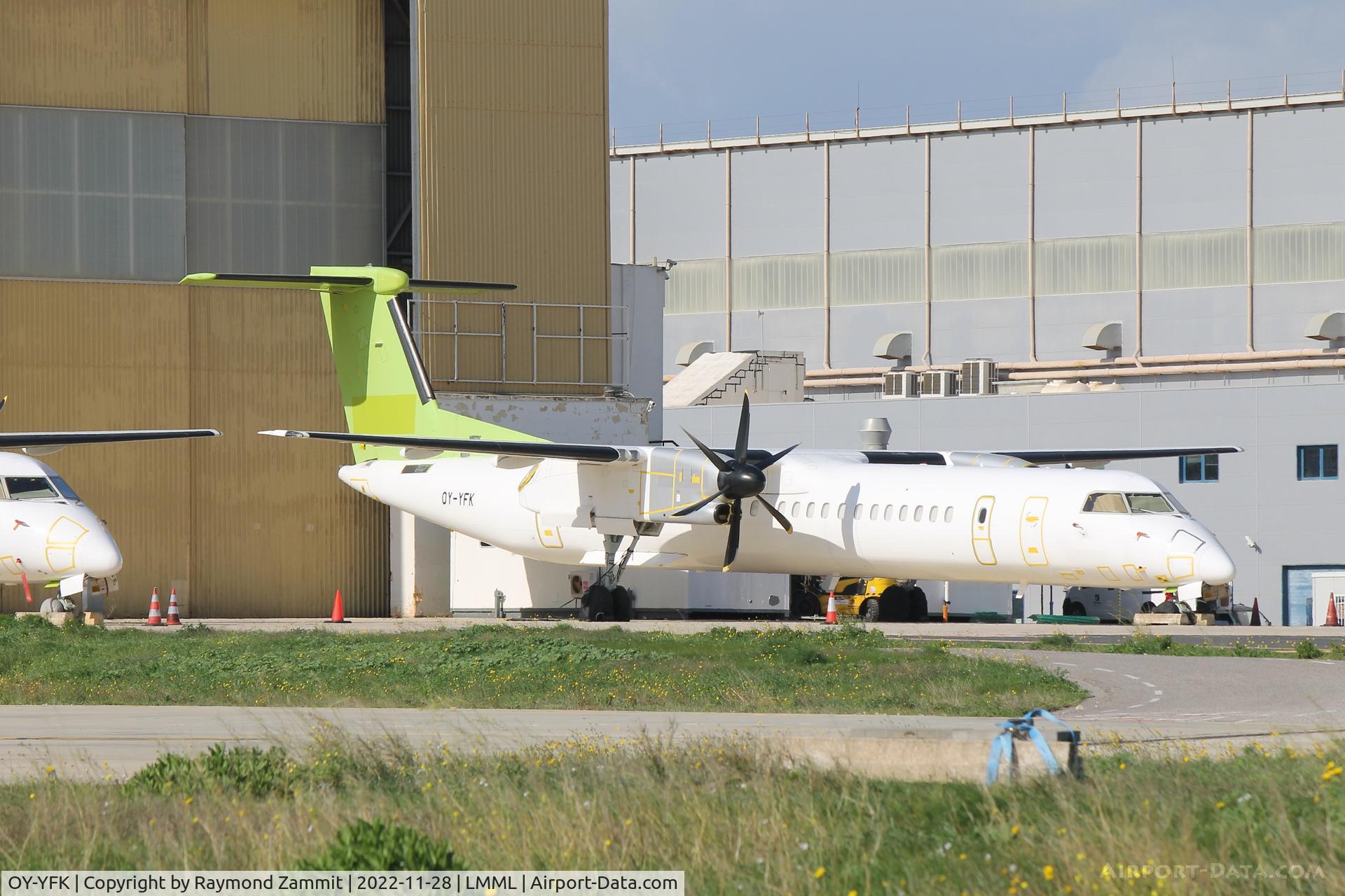 OY-YFK, Bombardier DHC-8 402Q Dash 8 Dash 8 C/N 4309, Bombardier DHC-8 OY-YFK Nordic Aviation Capital (Ex Air Baltic YL-BAJ)