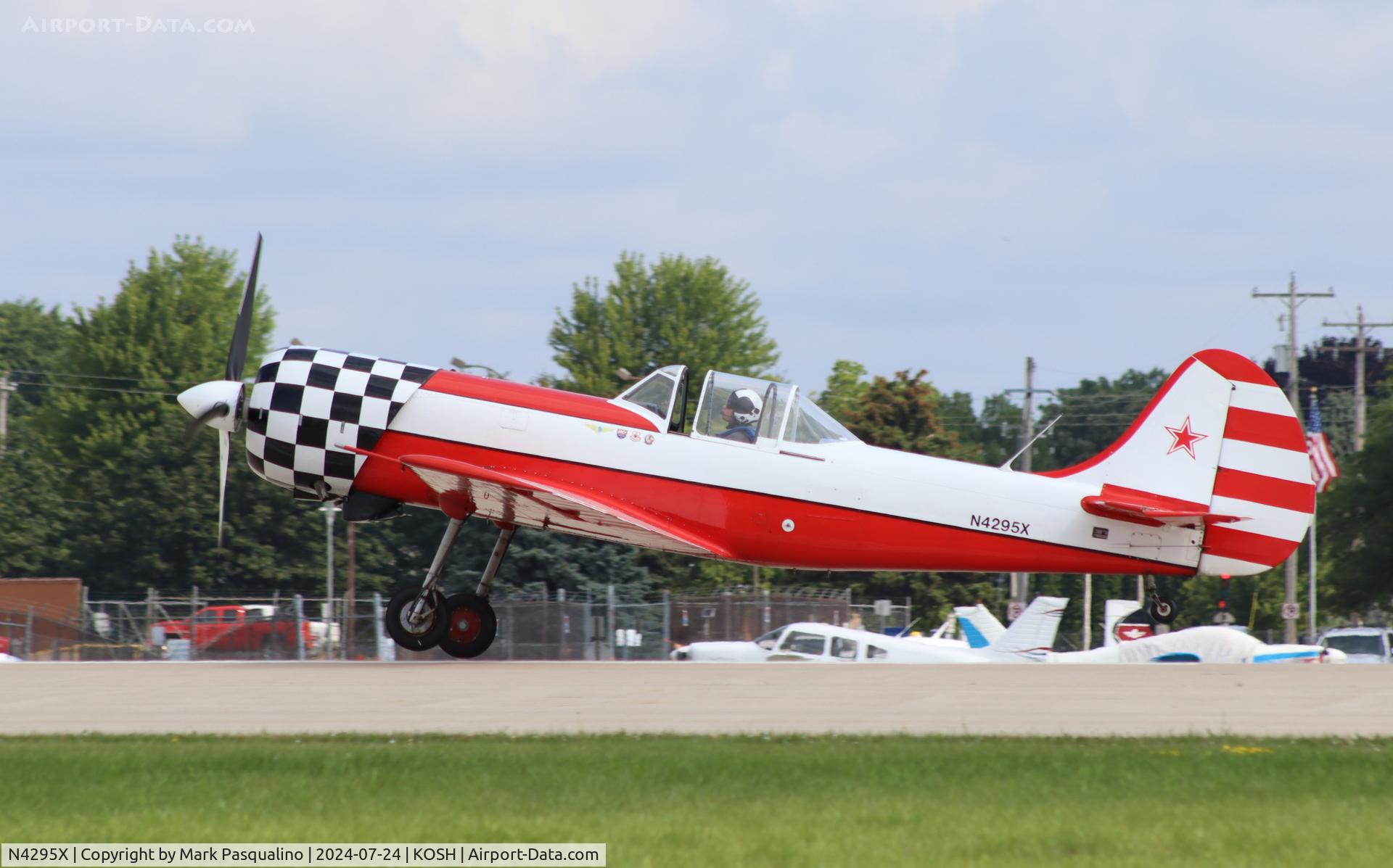 N4295X, 1975 Yakovlev YAK-50 C/N 750503, YAK-50