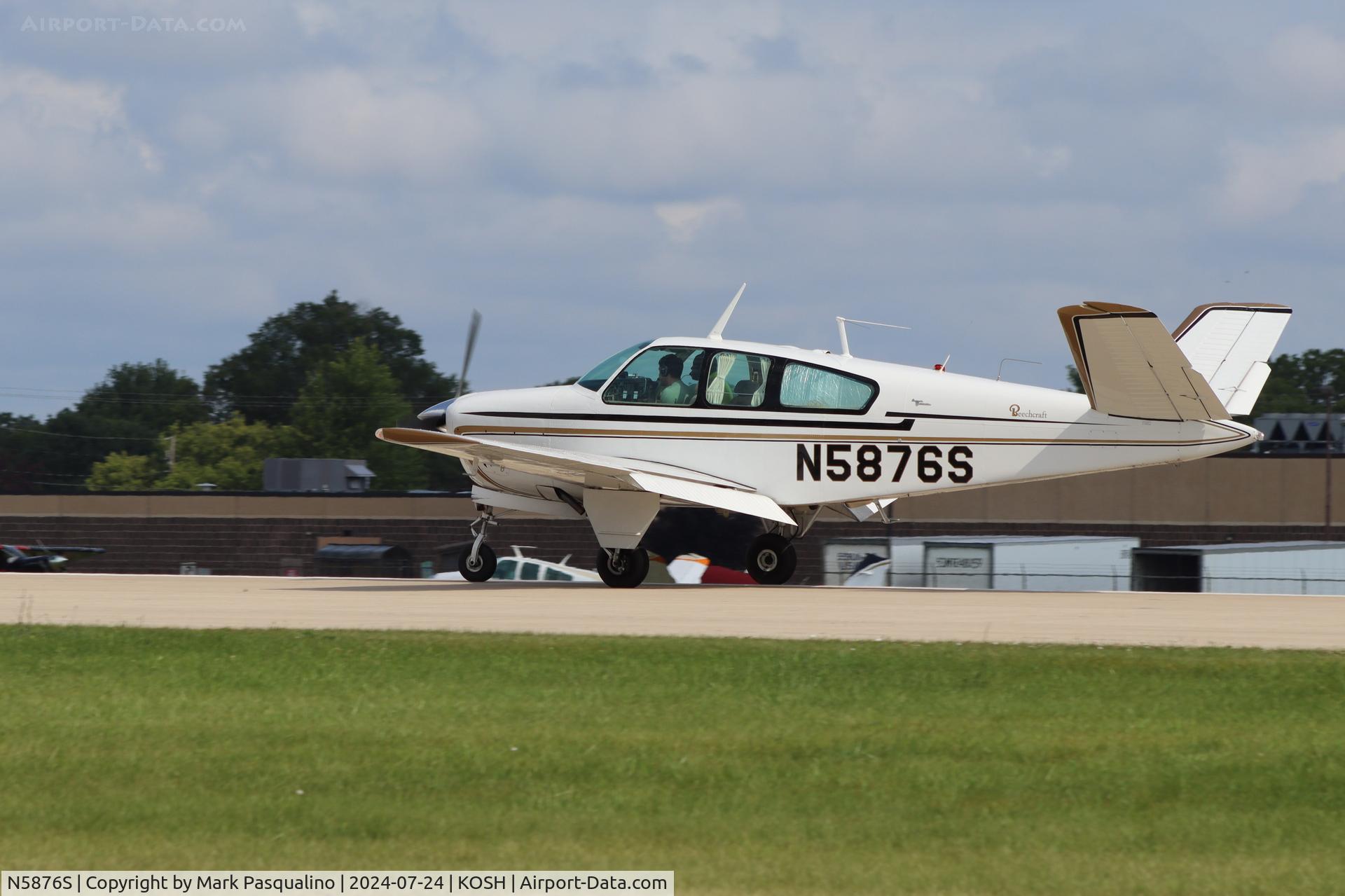 N5876S, 1965 Beech S35 Bonanza C/N D-7822, Beech S35