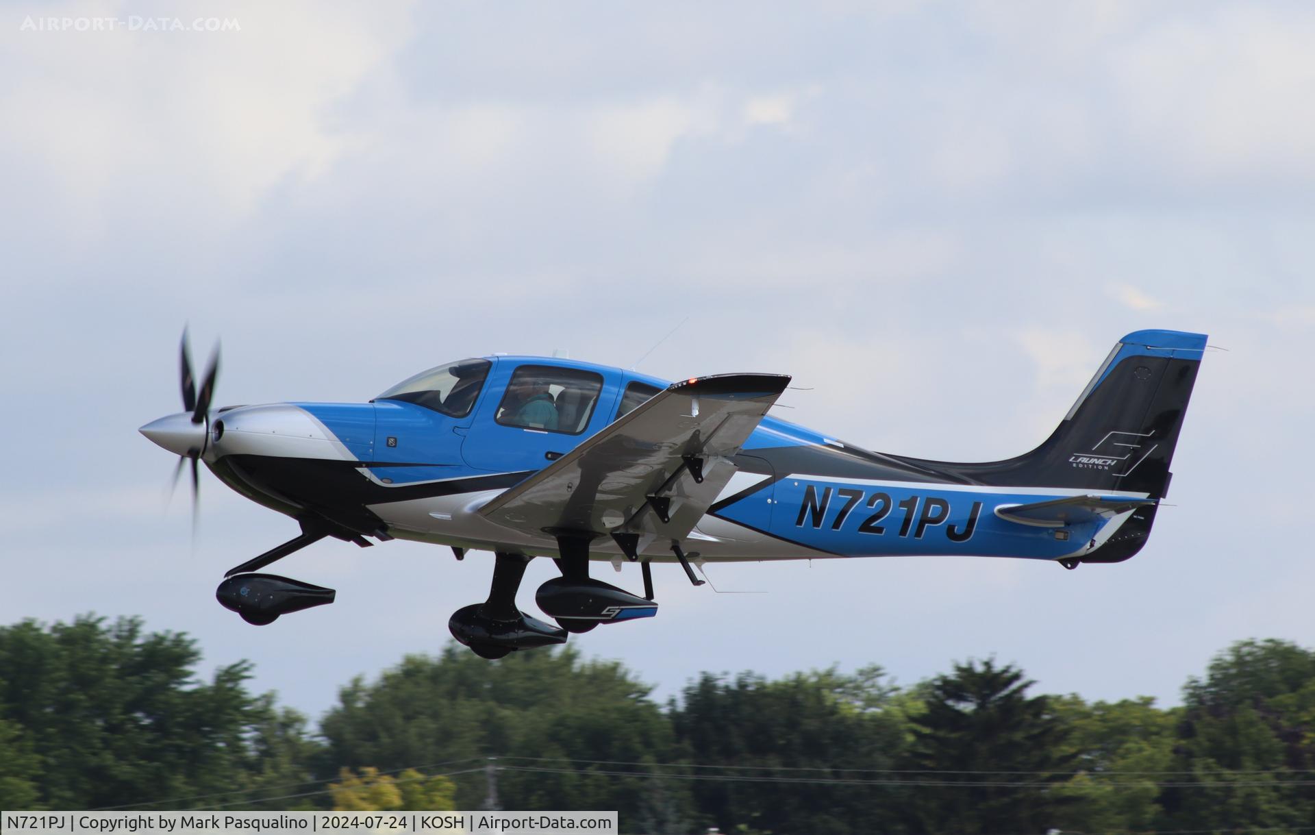 N721PJ, 2024 Cirrus SR22T C/N 9929, Cirrus SR22T