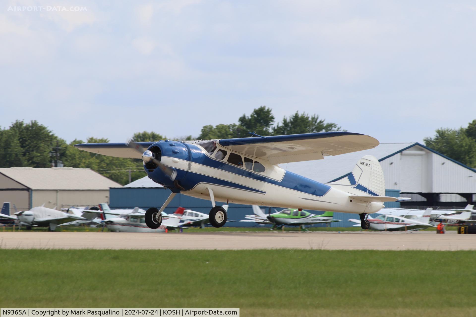 N9365A, 1949 Cessna 190 C/N 7444, Cessna 190