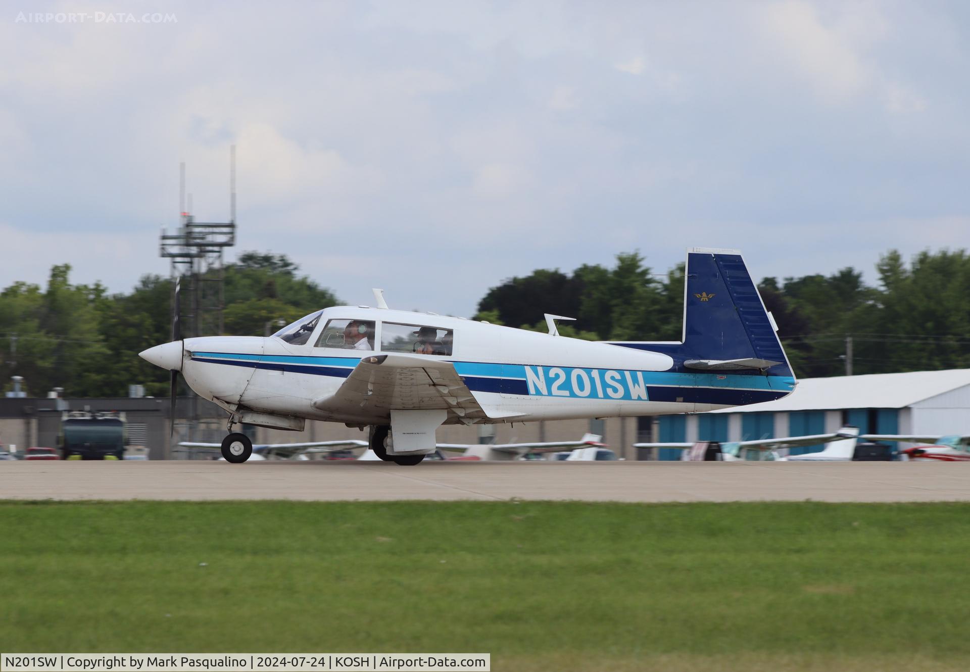 N201SW, 1977 Mooney M20J 201 C/N 24-0188, Mooney M20J
