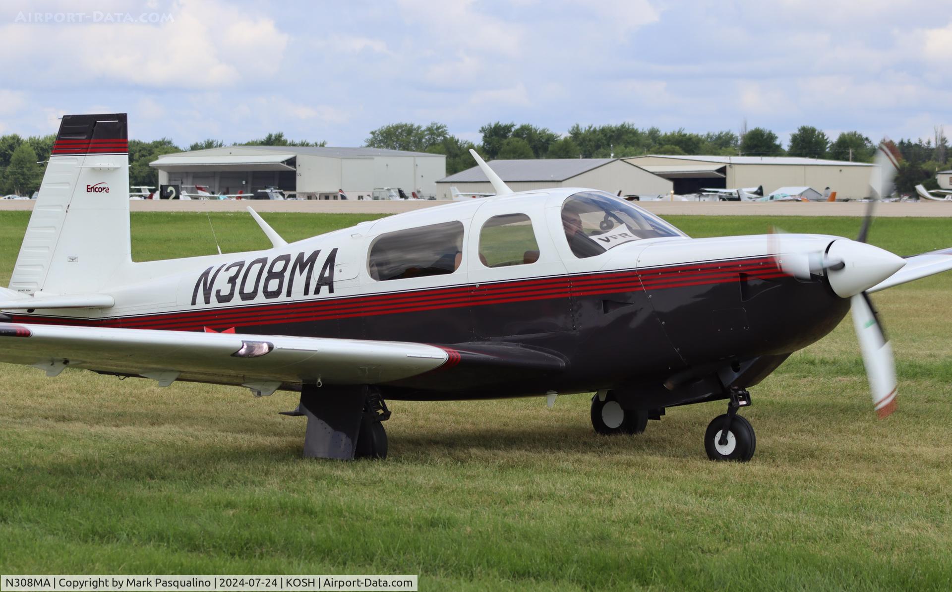 N308MA, 1997 Mooney M20K C/N 25-2008, Mooney M20K