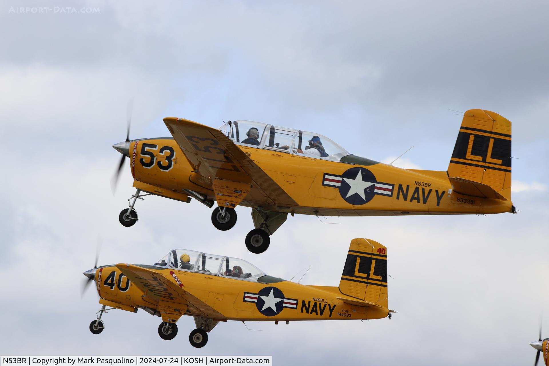 N53BR, 1953 Beech T-34A Mentor Mentor C/N G-152, Beech T-34A