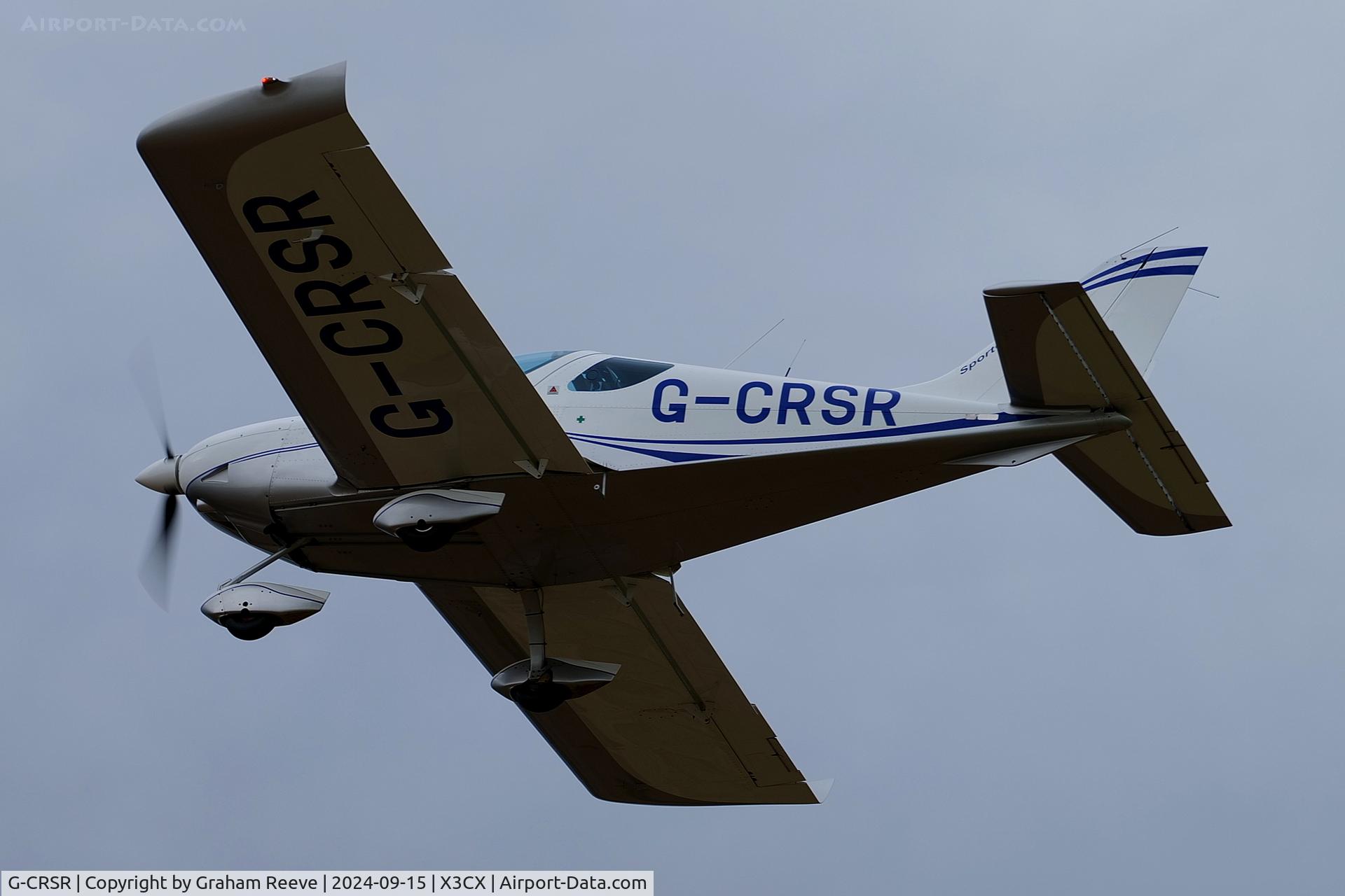 G-CRSR, 2011 CZAW SportCruiser C/N P1102001, Departing from Northrepps.