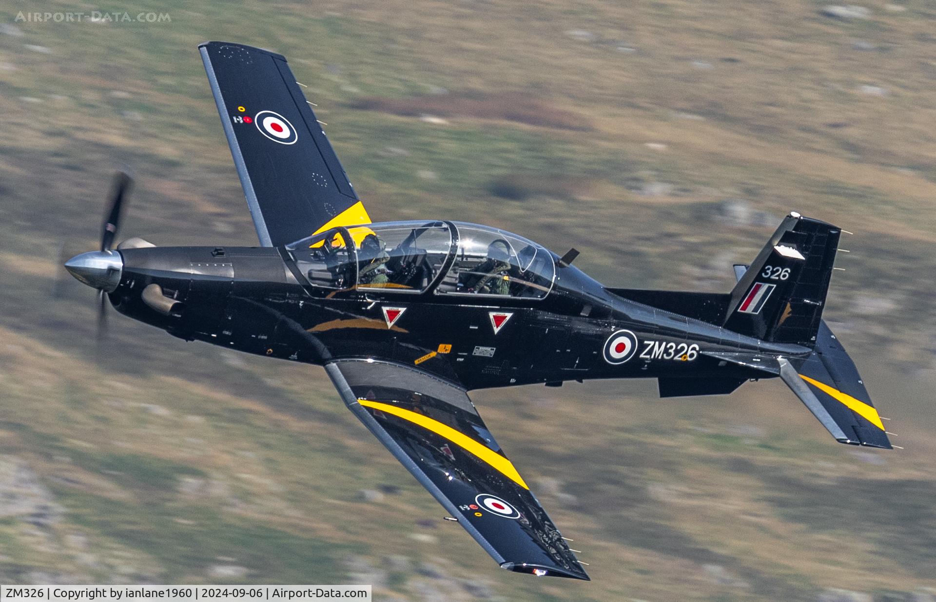 ZM326, 2018 Beechcraft T-6C Texan T.1 C/N PM-116, LFA17 - Thirlmere