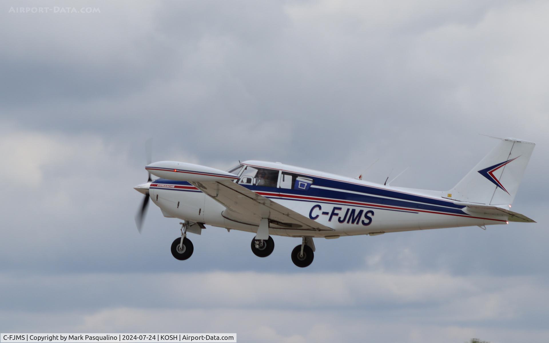 C-FJMS, 1959 Piper PA-24-250 Comanche C/N 24-731, Piper PA-24-250