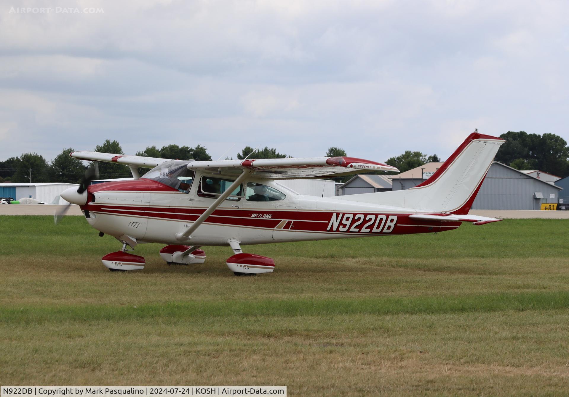 N922DB, 1978 Cessna 182Q Skylane C/N 18266641, Cessna 182Q
