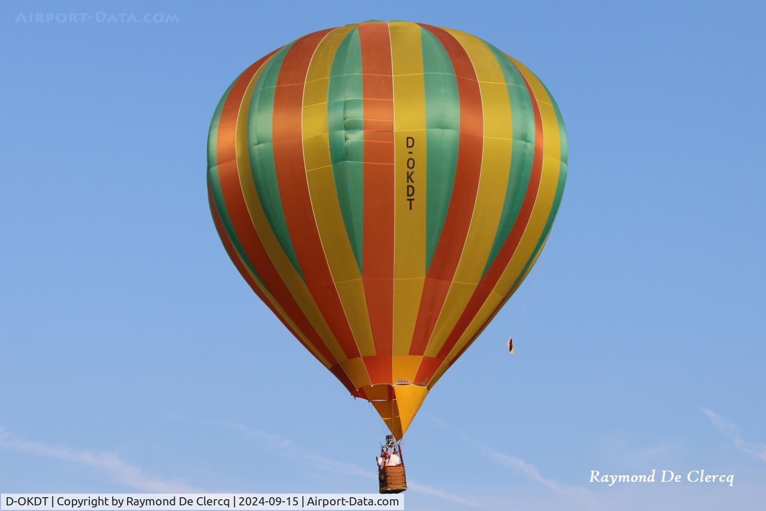 D-OKDT, 2017 Cameron Balloons C-80 C/N 10558, Hot Air Balloon meeting at Lochristi.