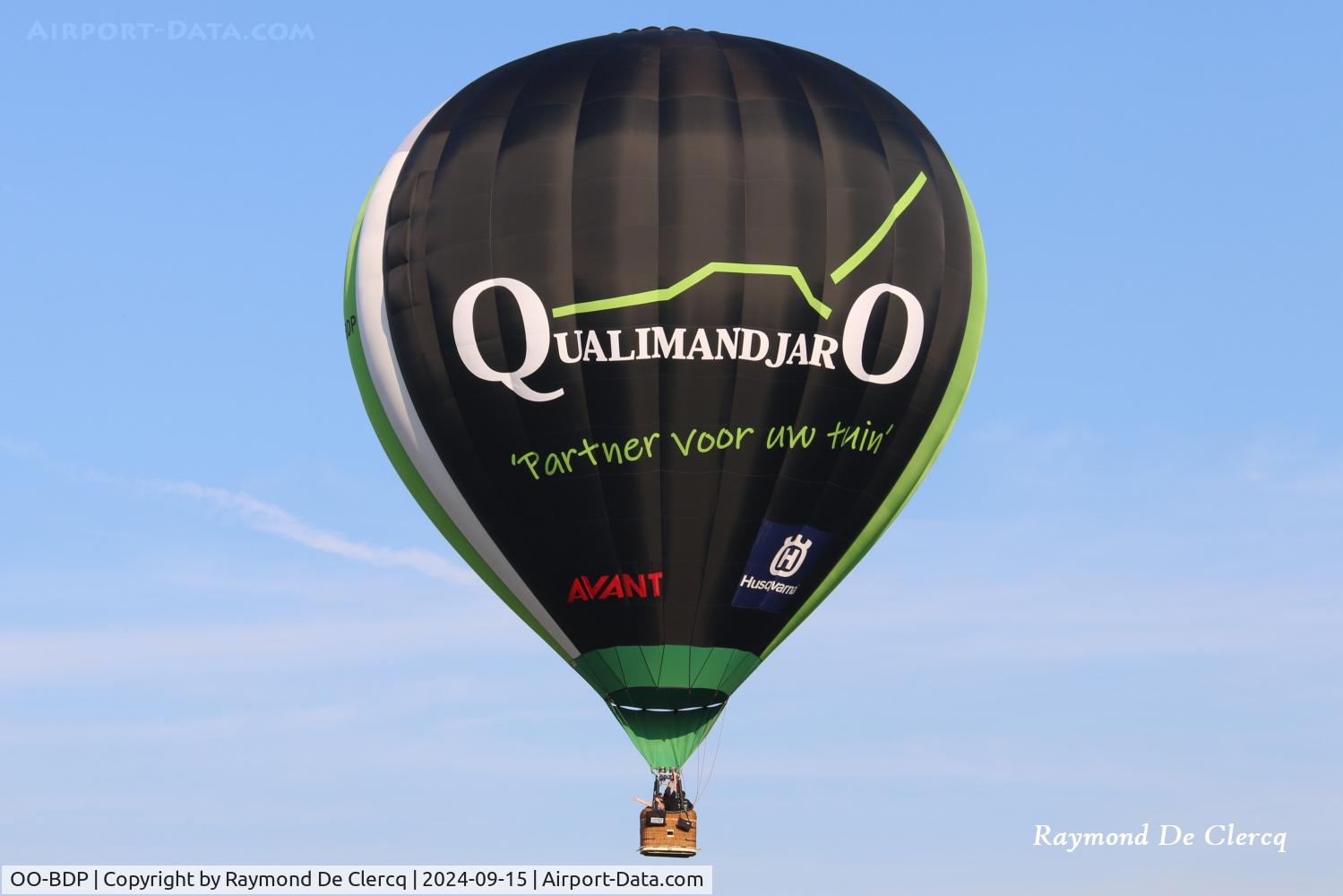 OO-BDP, 2024 Cameron Z-133 C/N 11222, Hot Air Balloon meeting at Lochristi.