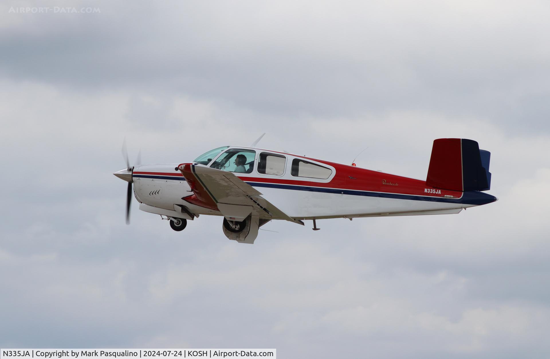 N335JA, 1964 Beech S35 Bonanza C/N D-7576, Beech S35