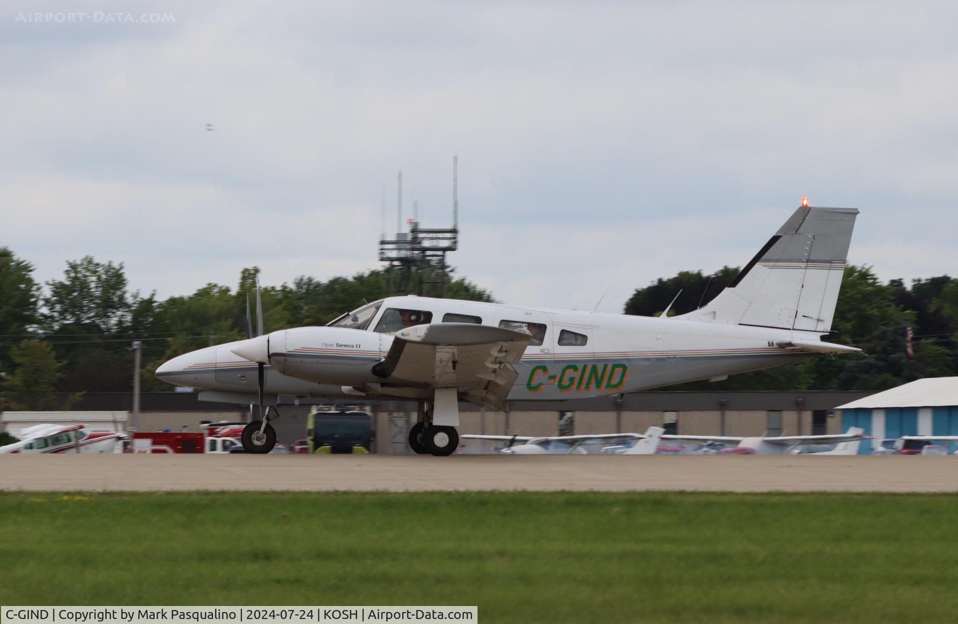 C-GIND, Piper PA-34-200T C/N 34-8070107, Piper PA-34-200T