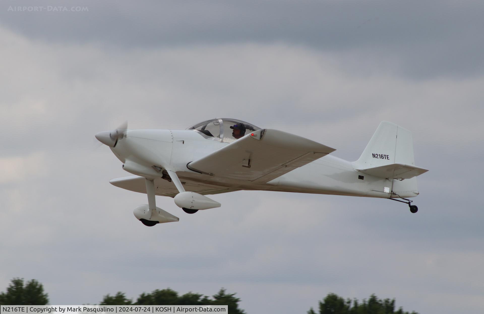 N216TE, 2007 Vans RV-6 C/N 24504, Vans RV-6
