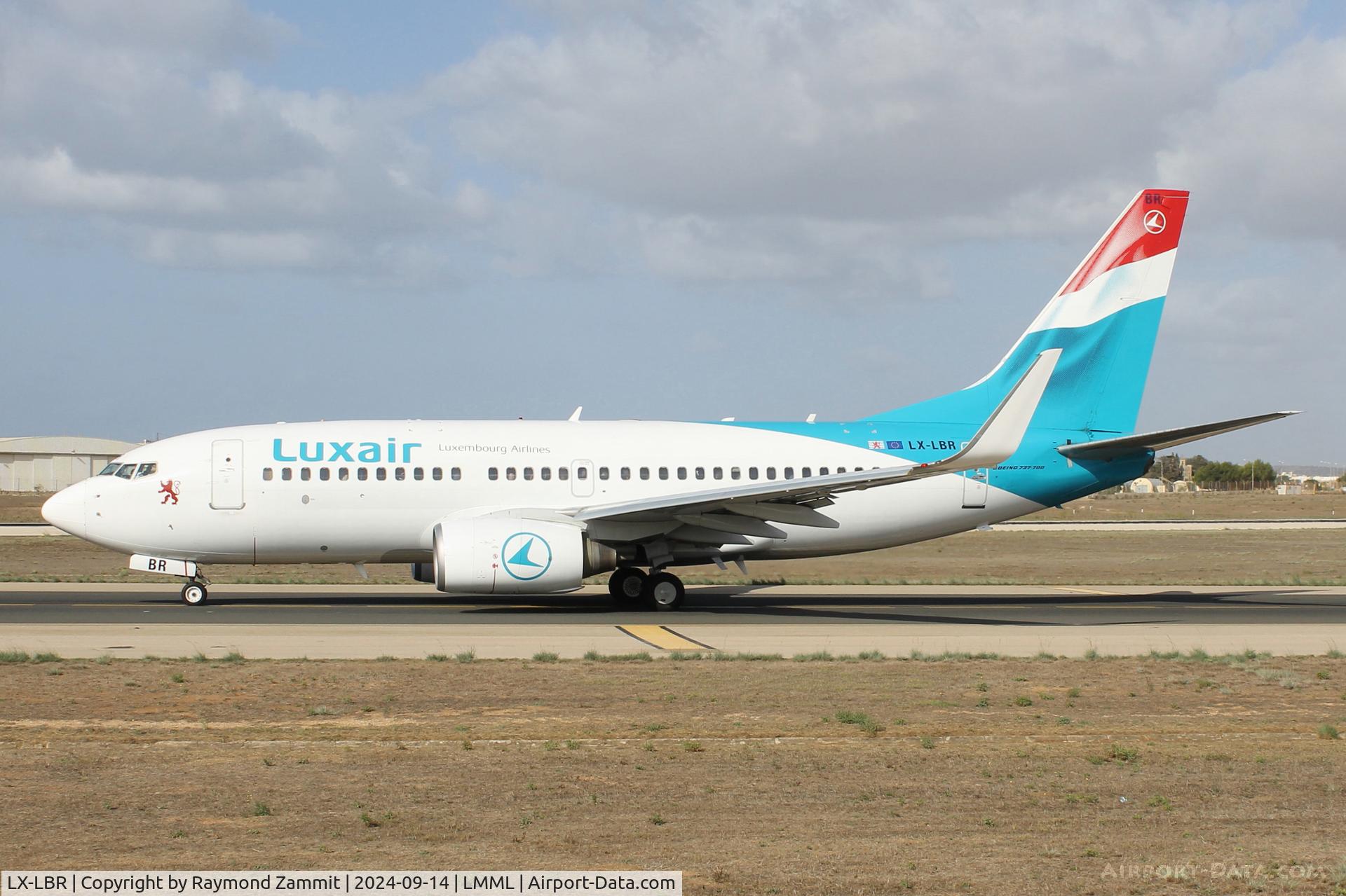 LX-LBR, 2008 Boeing 737-7K2 C/N 30366, B737-700 LX-LBR Luxair
