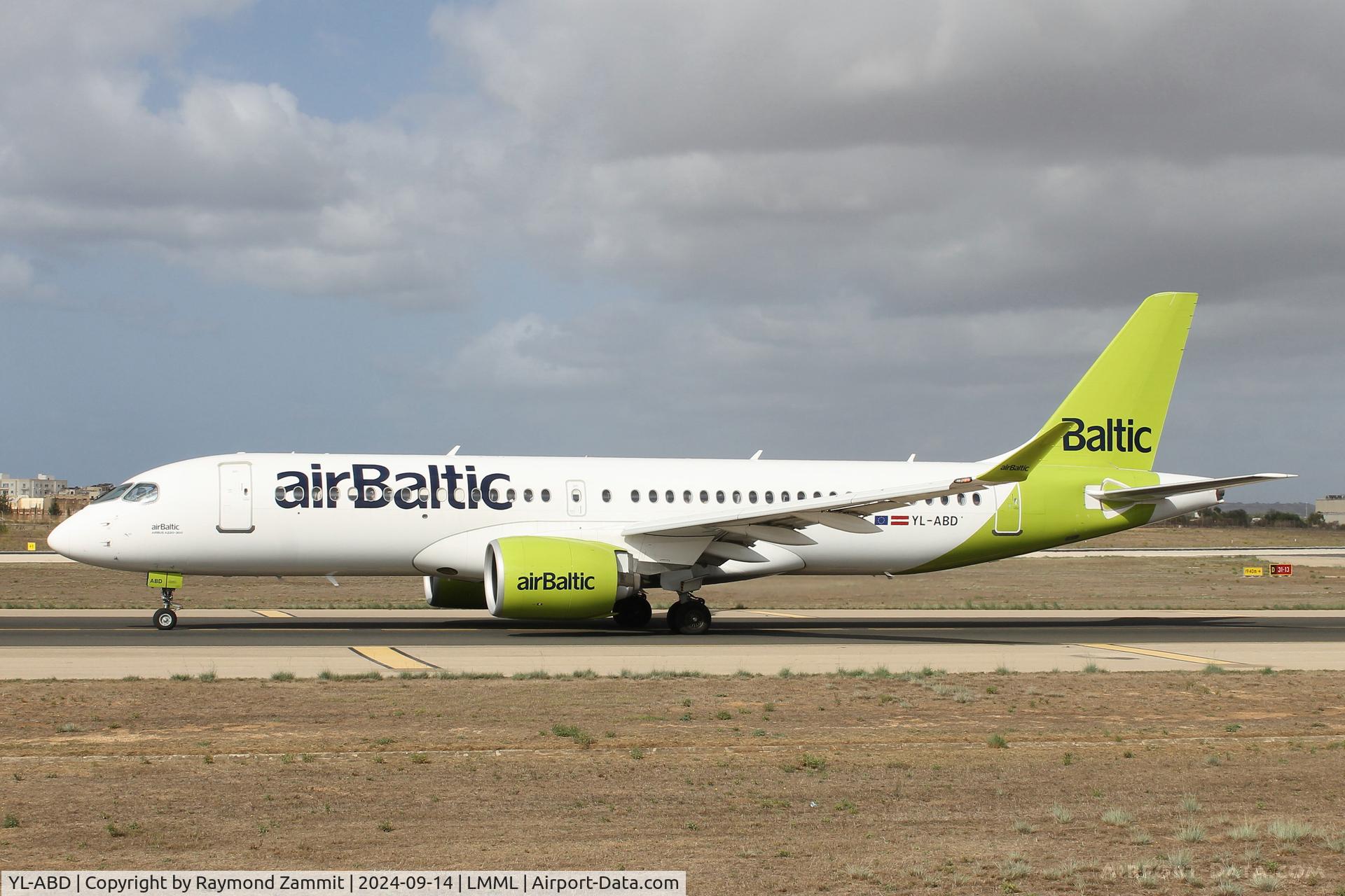 YL-ABD, 2021 Airbus A220-371 C/N 55129, A220 YL-ABD Air Baltic
