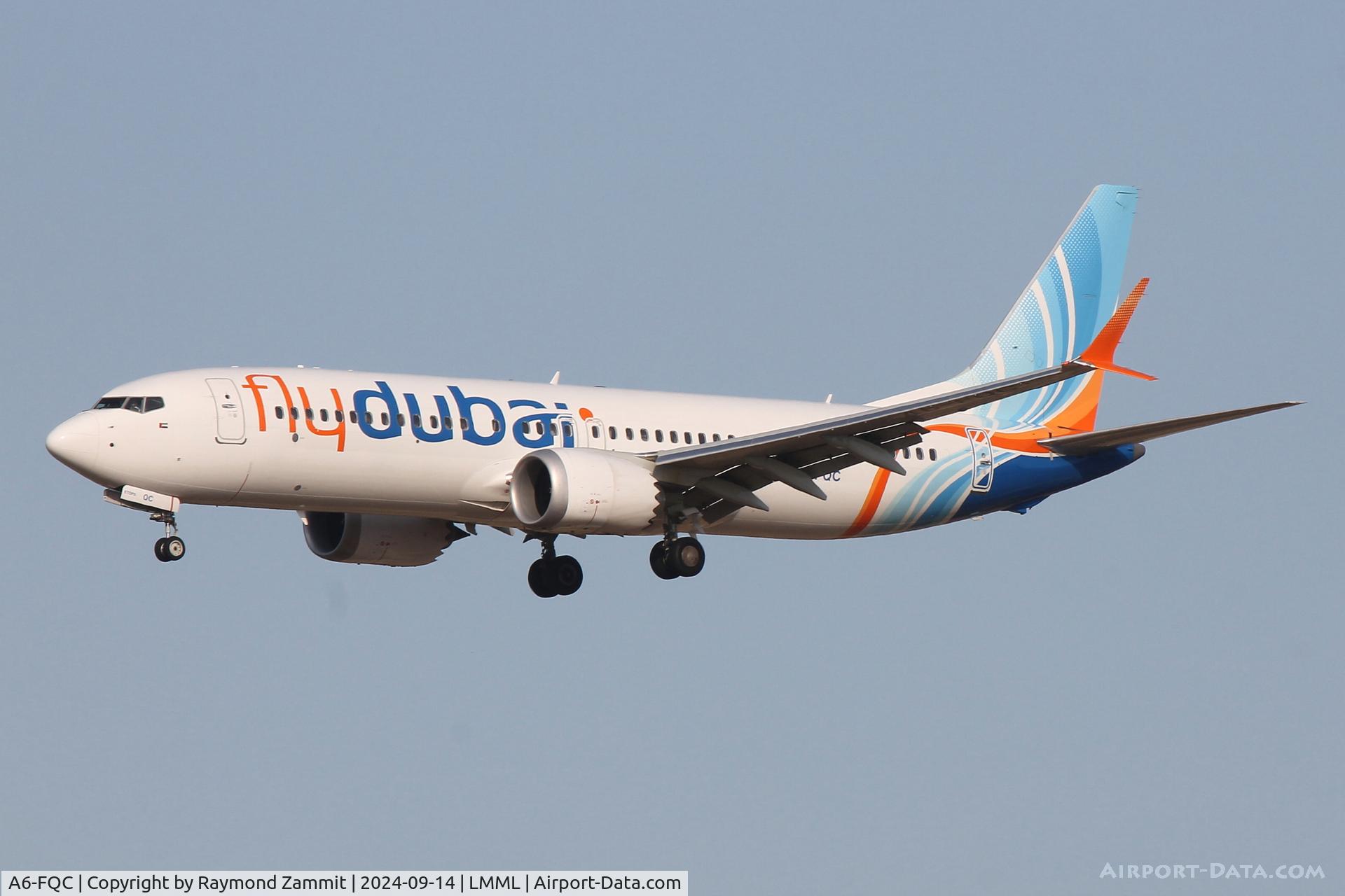 A6-FQC, Boeing 737-8 MAX C/N 61015, B737-8 MAX A6-FQC FlyDubai
