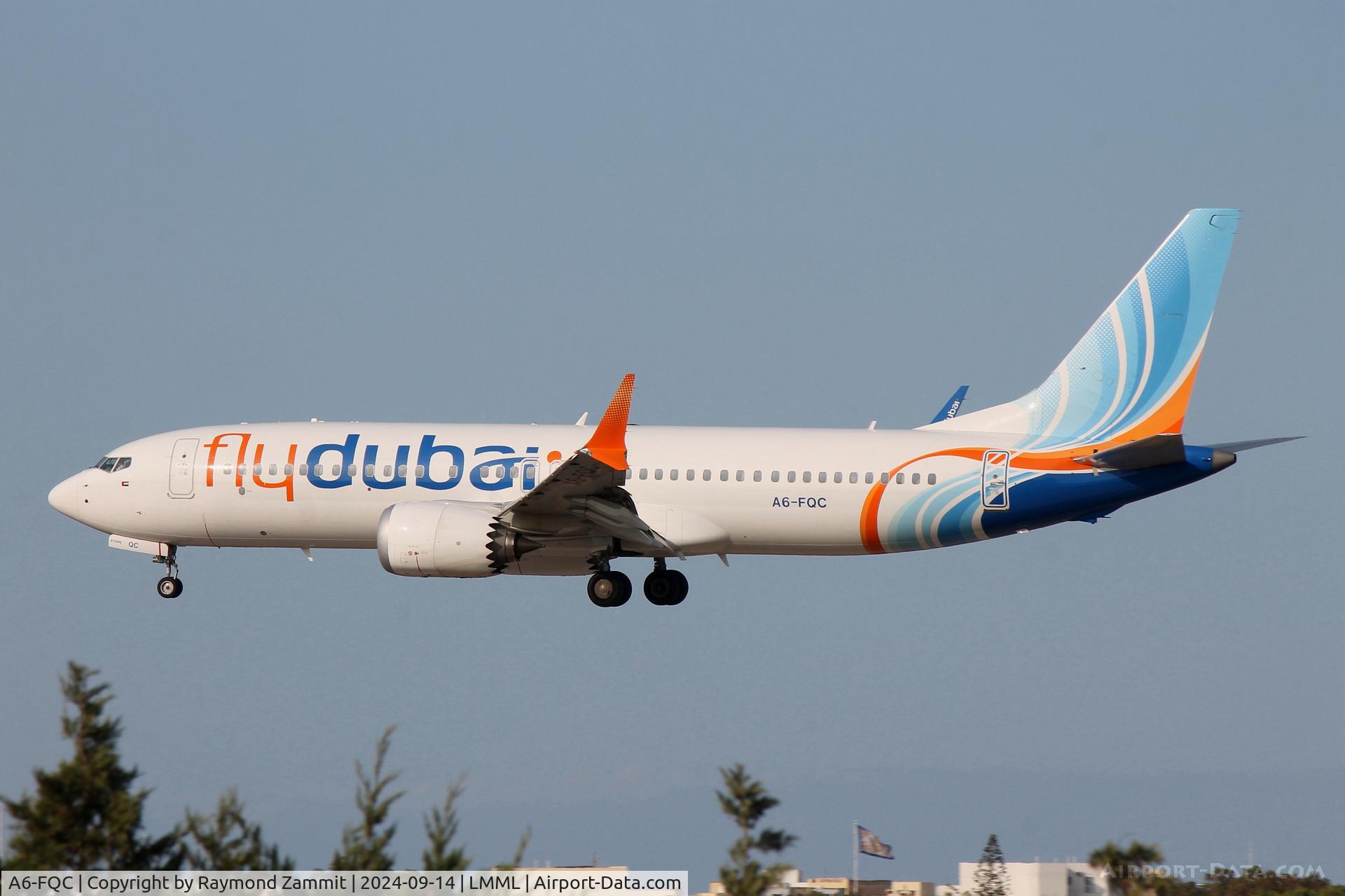 A6-FQC, Boeing 737-8 MAX C/N 61015, B737-8 MAX A6-FQC FlyDubai