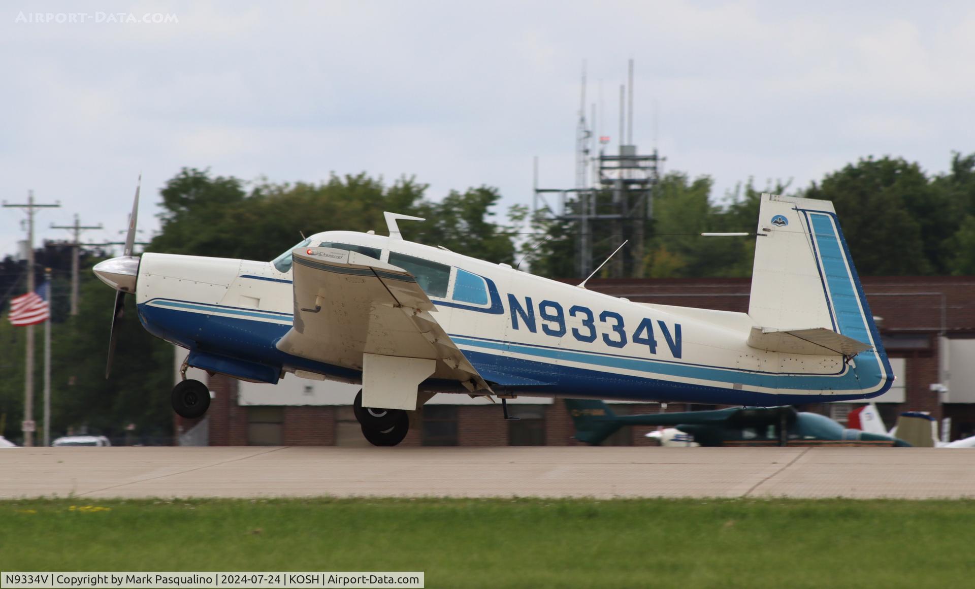N9334V, 1969 Mooney M20E C/N 700003, Mooney M20E