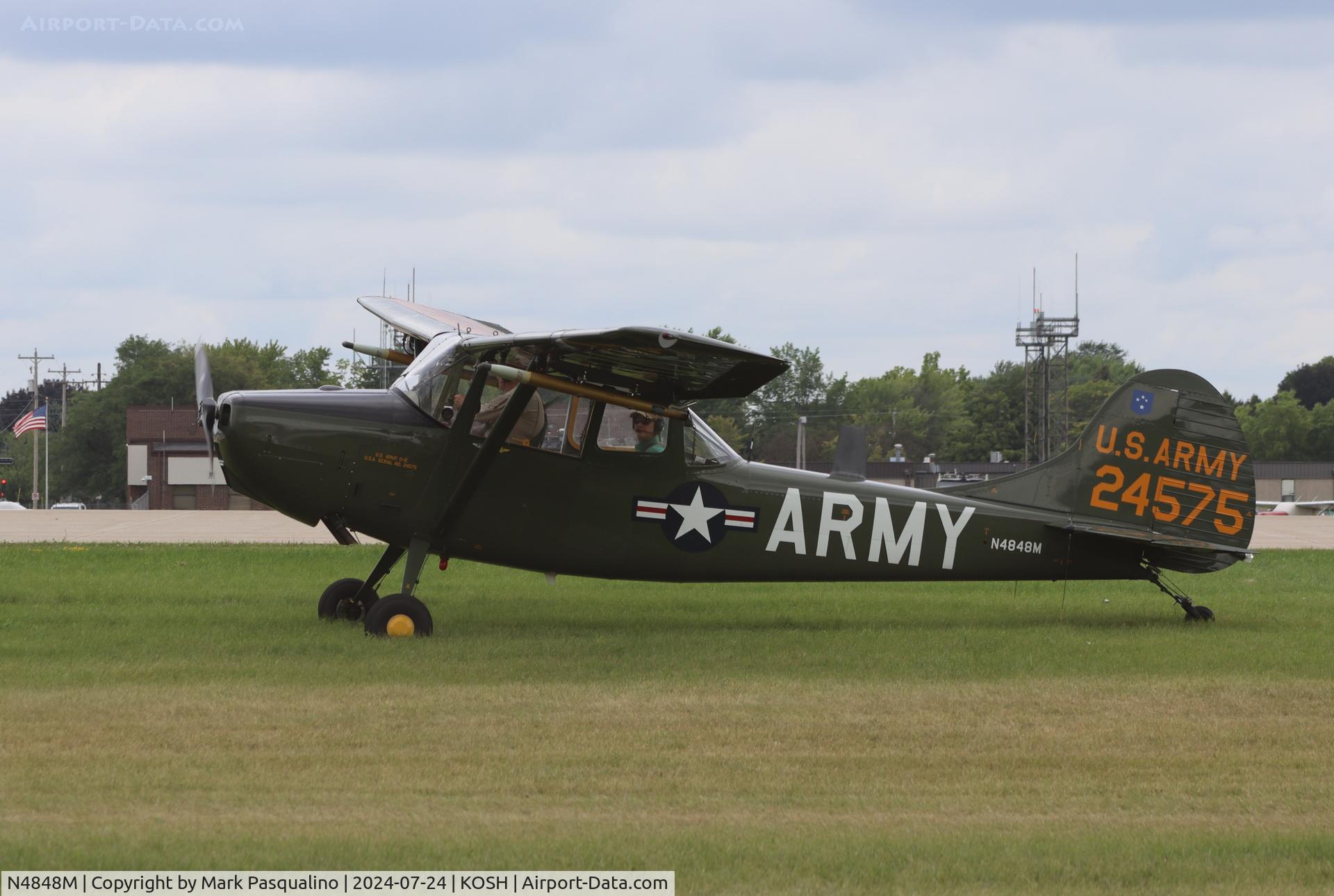N4848M, Cessna L-19 C/N 24575, Cessna L-19