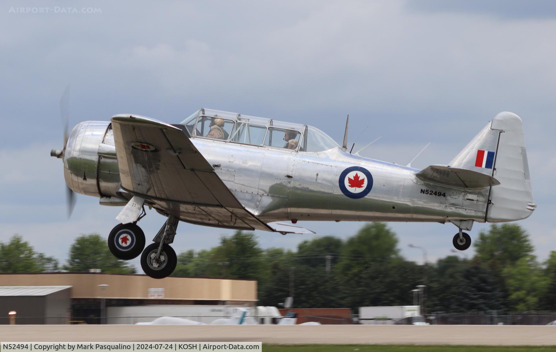 N52494, Canadian Car & Foundry Harvard MK IV C/N CCF4-387, Harvard MK IV