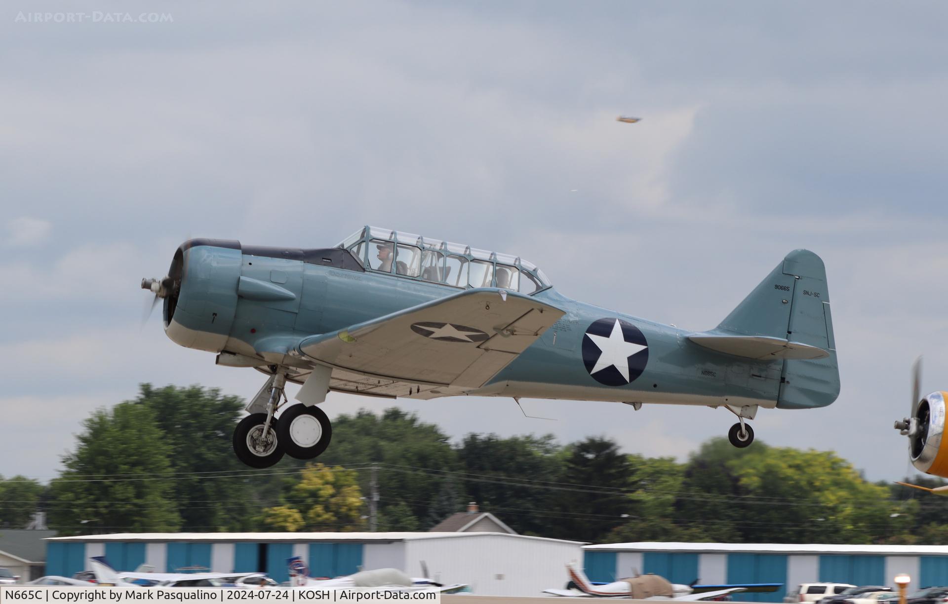 N665C, 1944 North American SNJ-5C Texan C/N 90665, North American SNJ-5C
