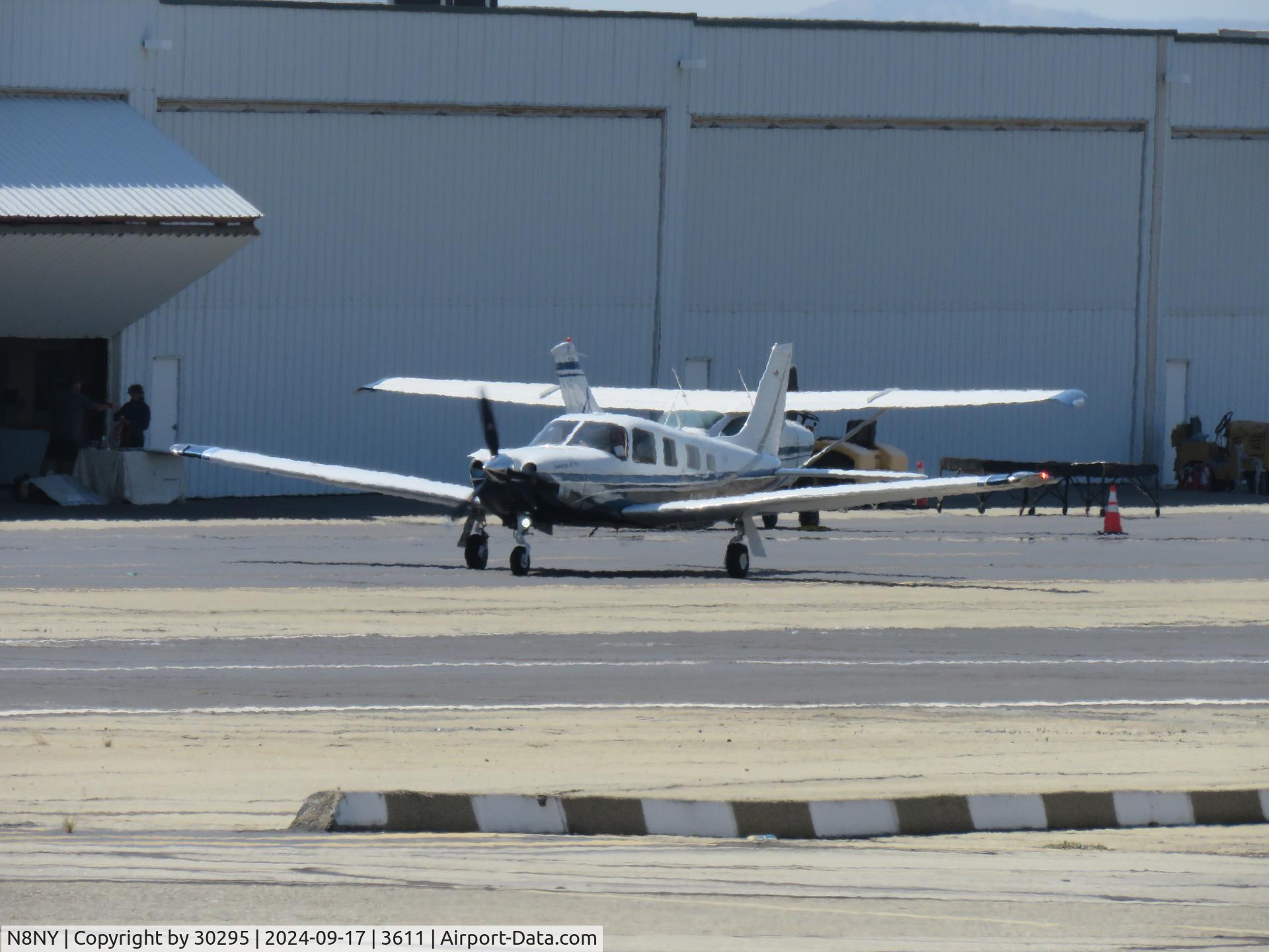 N8NY, 2002 Piper PA-32R-301T Turbo Saratoga C/N 3257270, taxiing