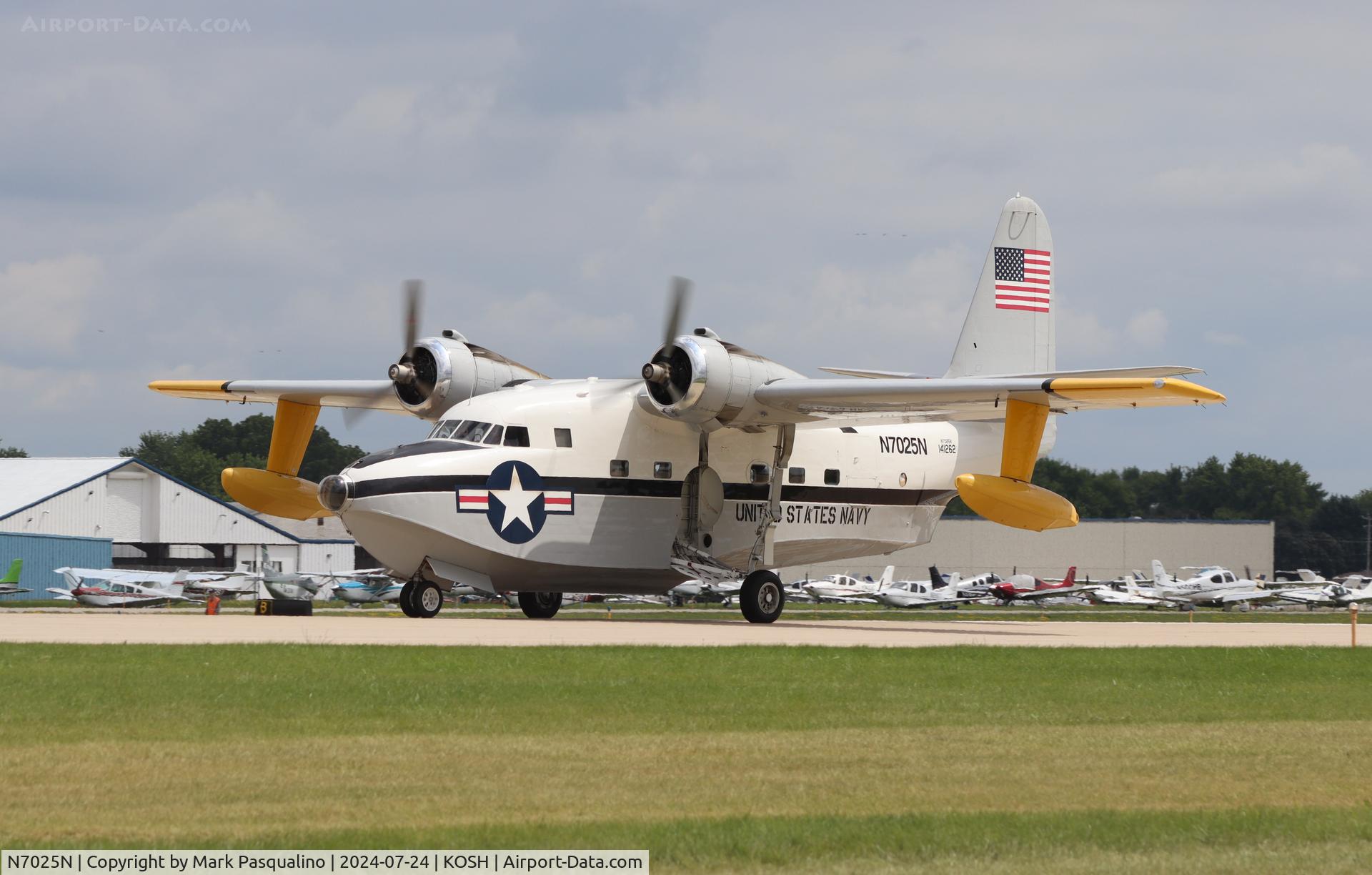 N7025N, 1955 Grumman HU-16C (UF-1) Albatross C/N G-409, Grumman HU-16C