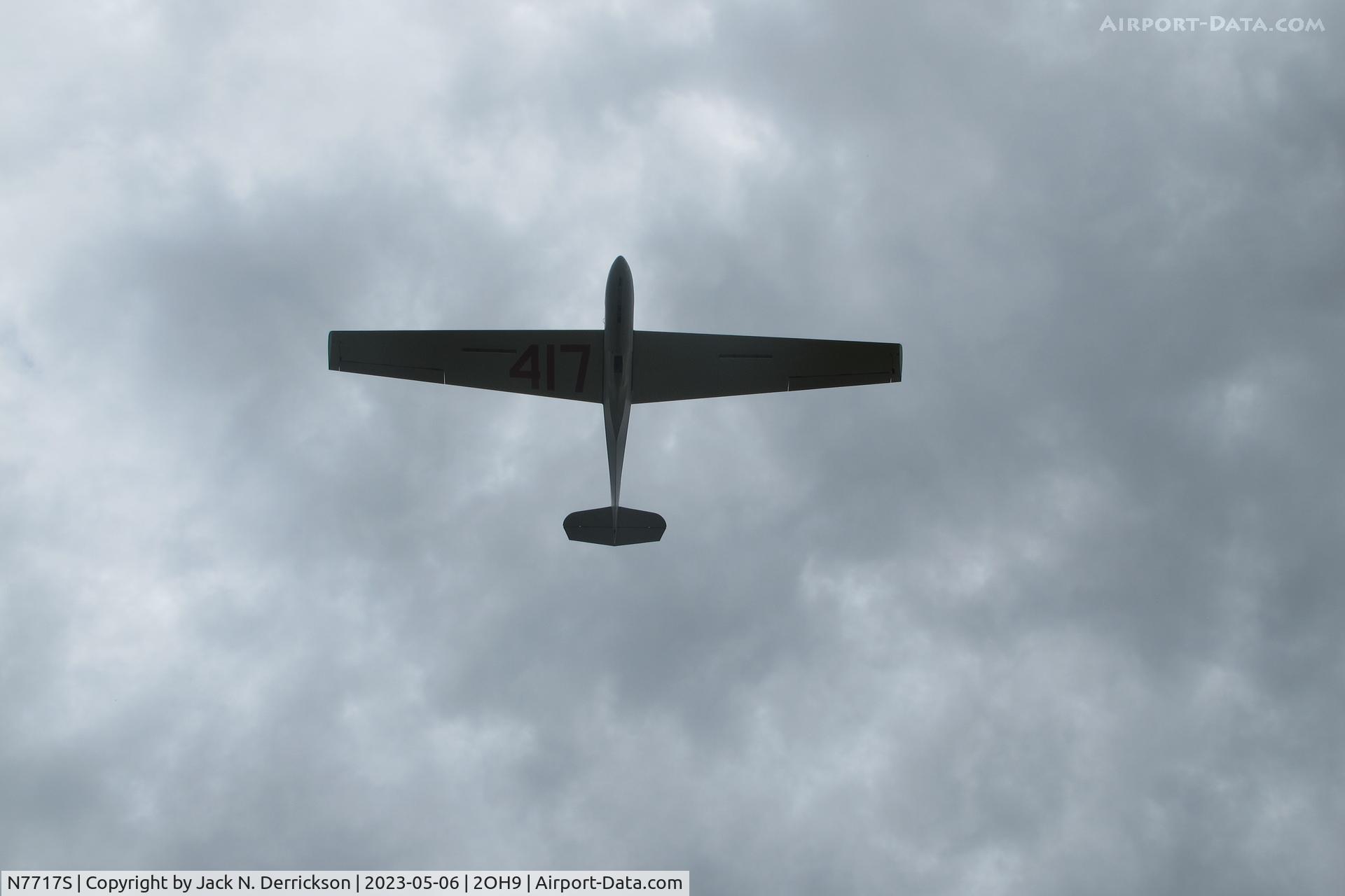 N7717S, 1968 Schweizer SGS 1-26D C/N 417, 2023 SGS 1-26 Nationals
