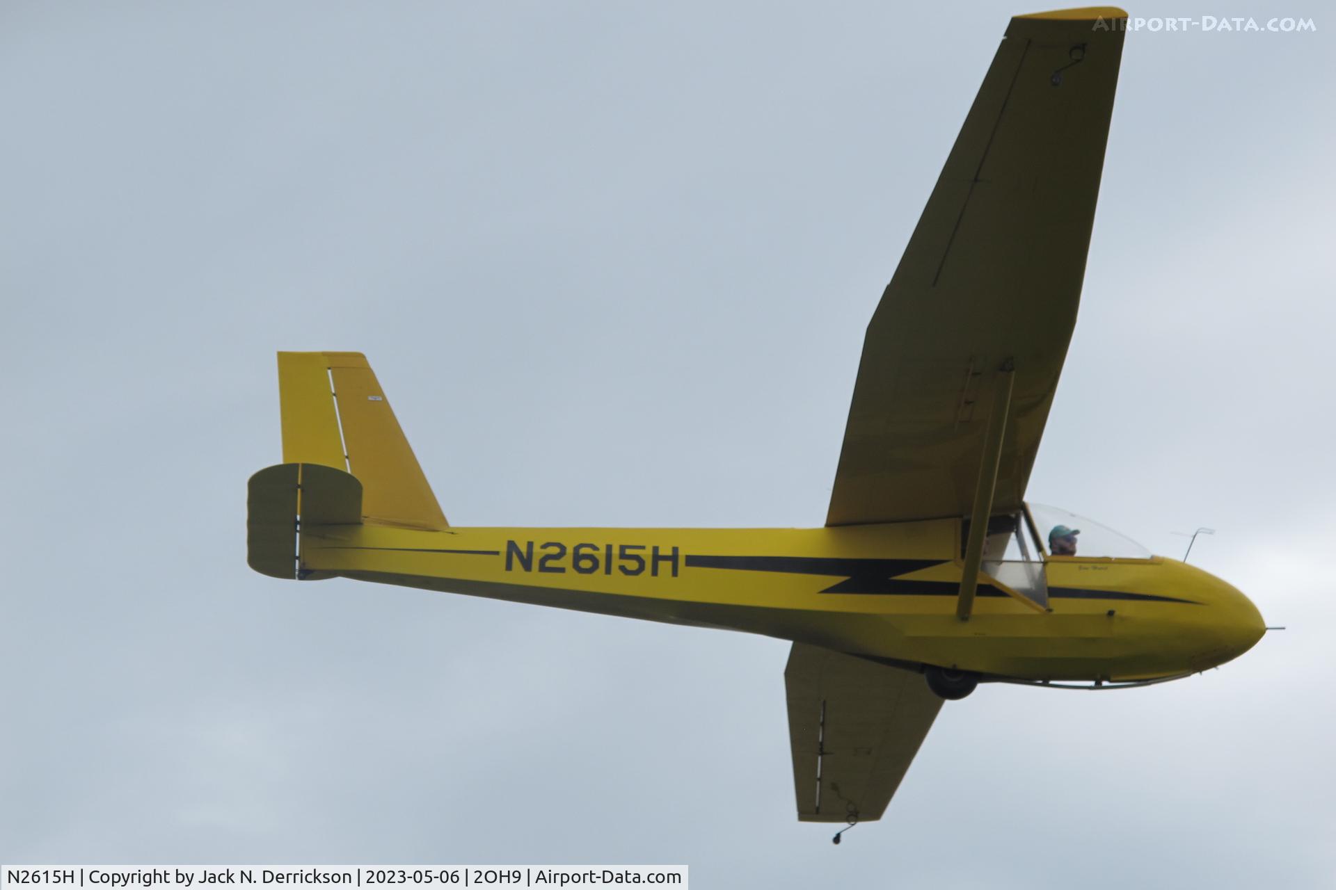 N2615H, 1976 Schweizer SGS 2-33A C/N 435, 2023 SGS 1-26 Nationals