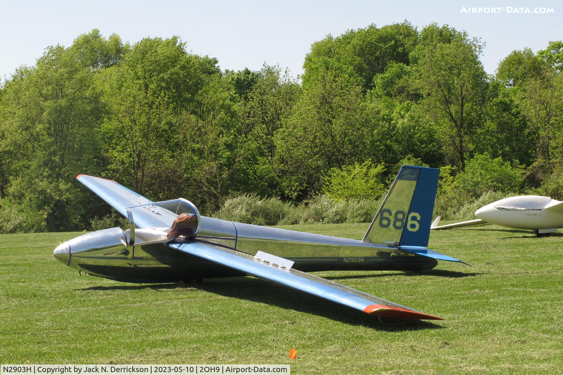 N2903H, 1979 Schweizer SGS 1-26E C/N 686, 2023 SGS 1-26 Nationals