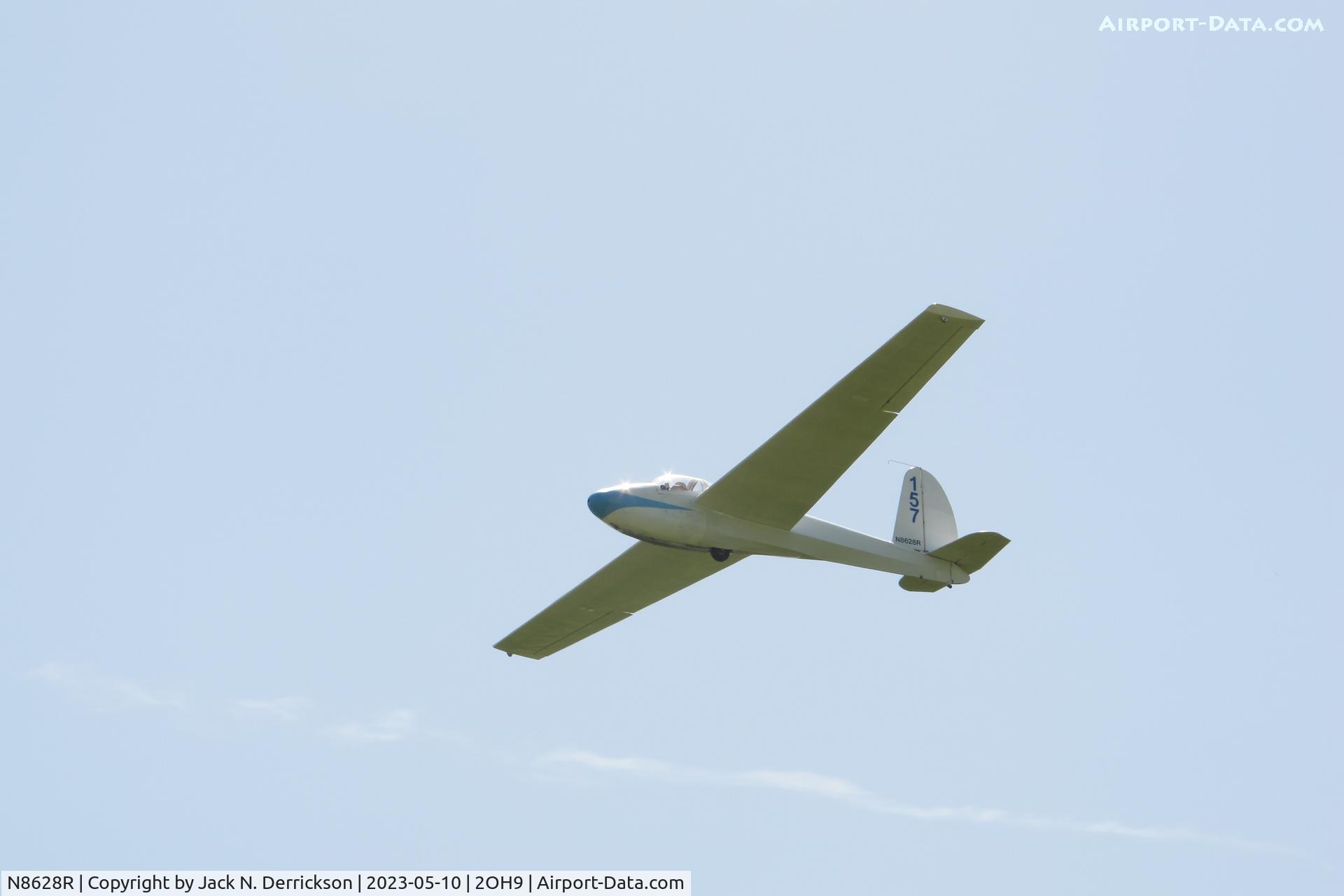 N8628R, 1962 Schweizer SGS 1-26A C/N 157, 2023 SGS 1-26 Nationals