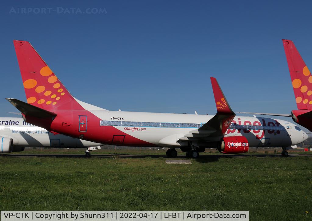 VP-CTK, 2012 Boeing 737-8GJ(WL) C/N 37765, Stored...