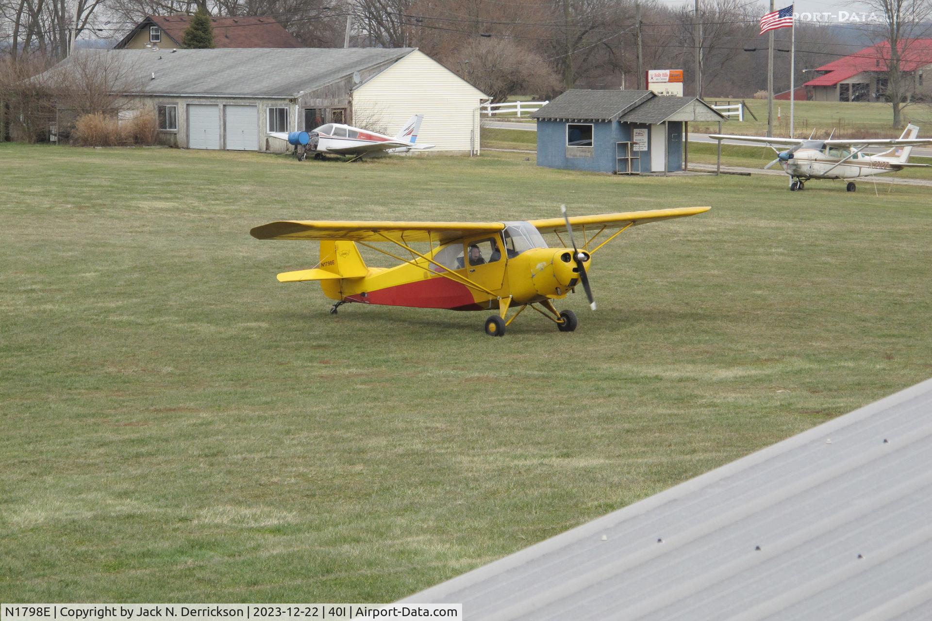 N1798E, 1946 Aeronca 7BCM C/N 7AC-5365, Cold day for the Champ