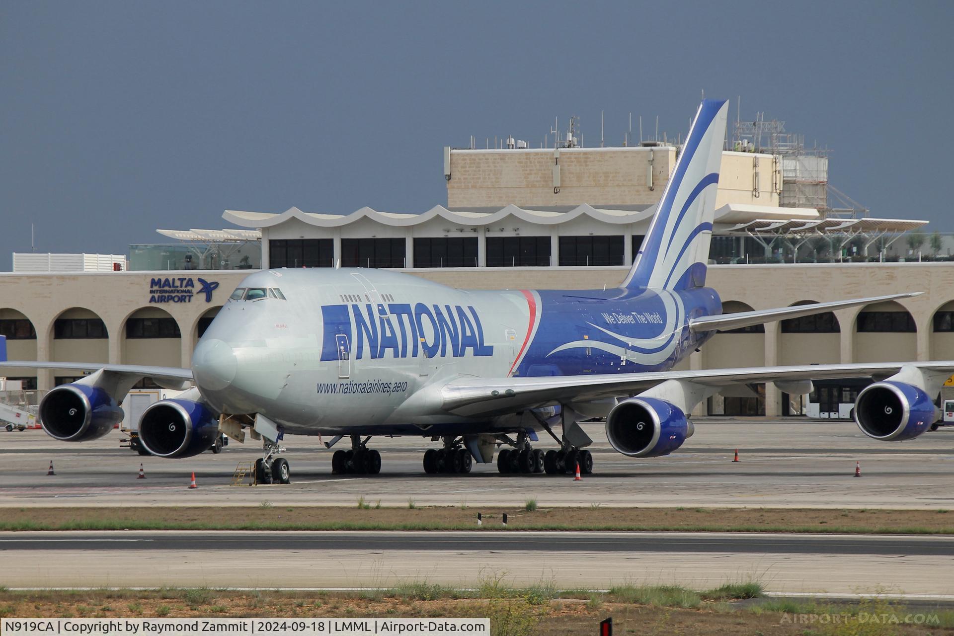 N919CA, 1991 Boeing 747-428M(BCF) C/N 25302, B747 N919CA National Airlines