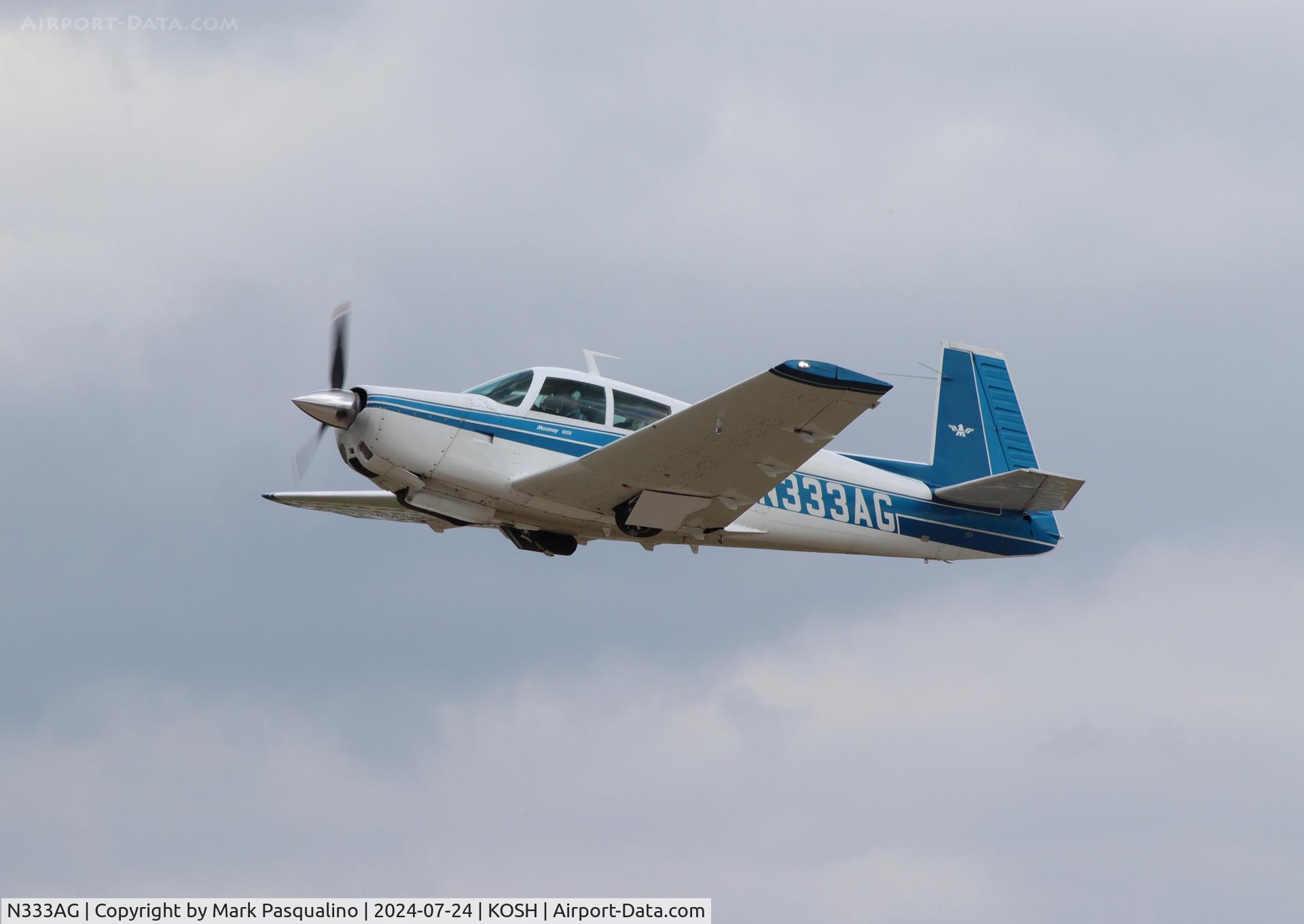N333AG, 1975 Mooney M20E C/N 21-1168, Mooney M20E