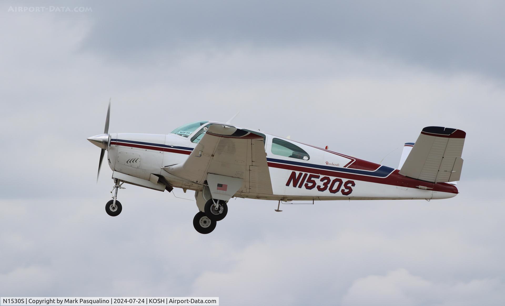 N1530S, 1962 Beech P35 Bonanza C/N D-6973, Beech P35