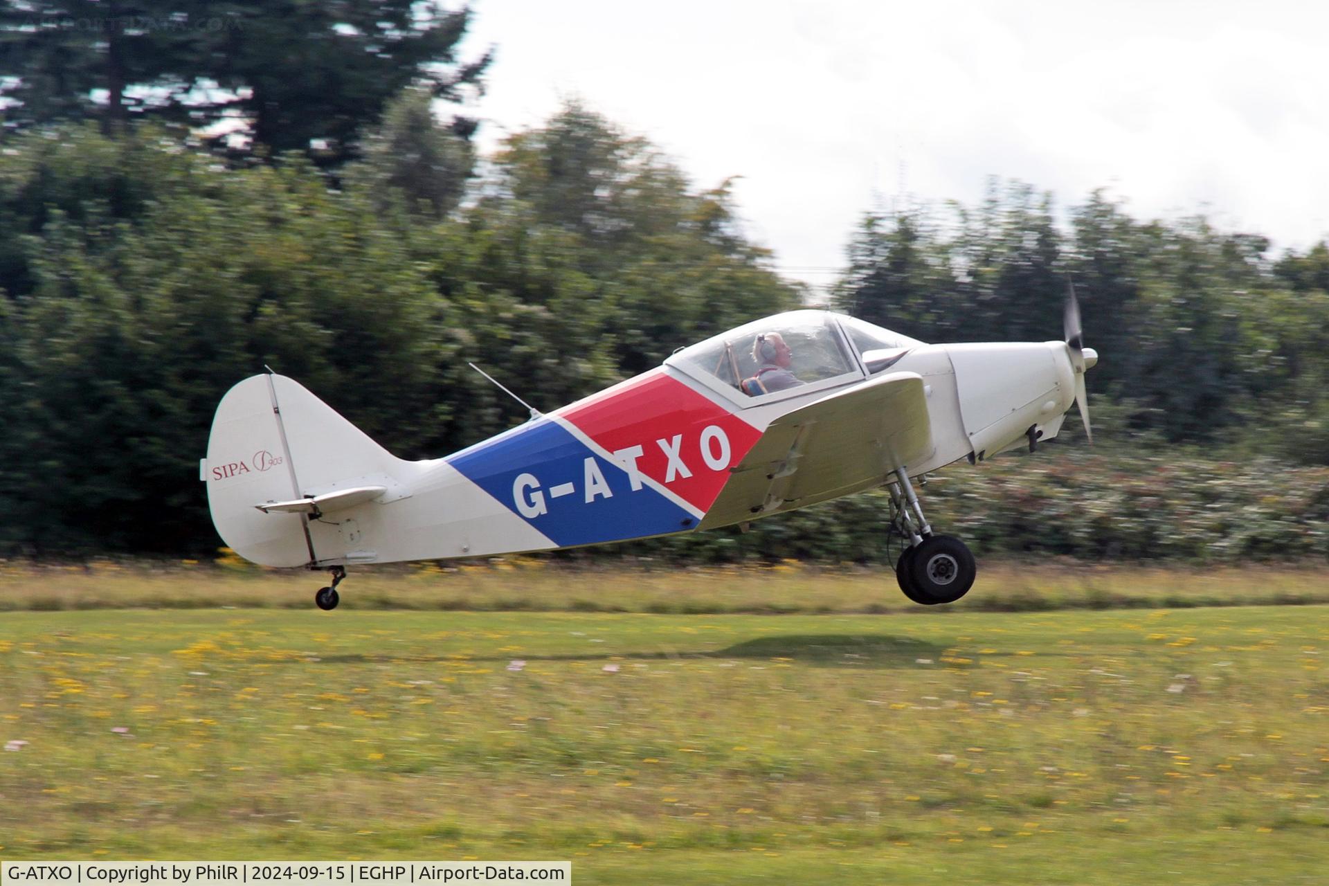 G-ATXO, 1951 SIPA 903 C/N 41, G-ATXO 1951 SIPA 903 Popham