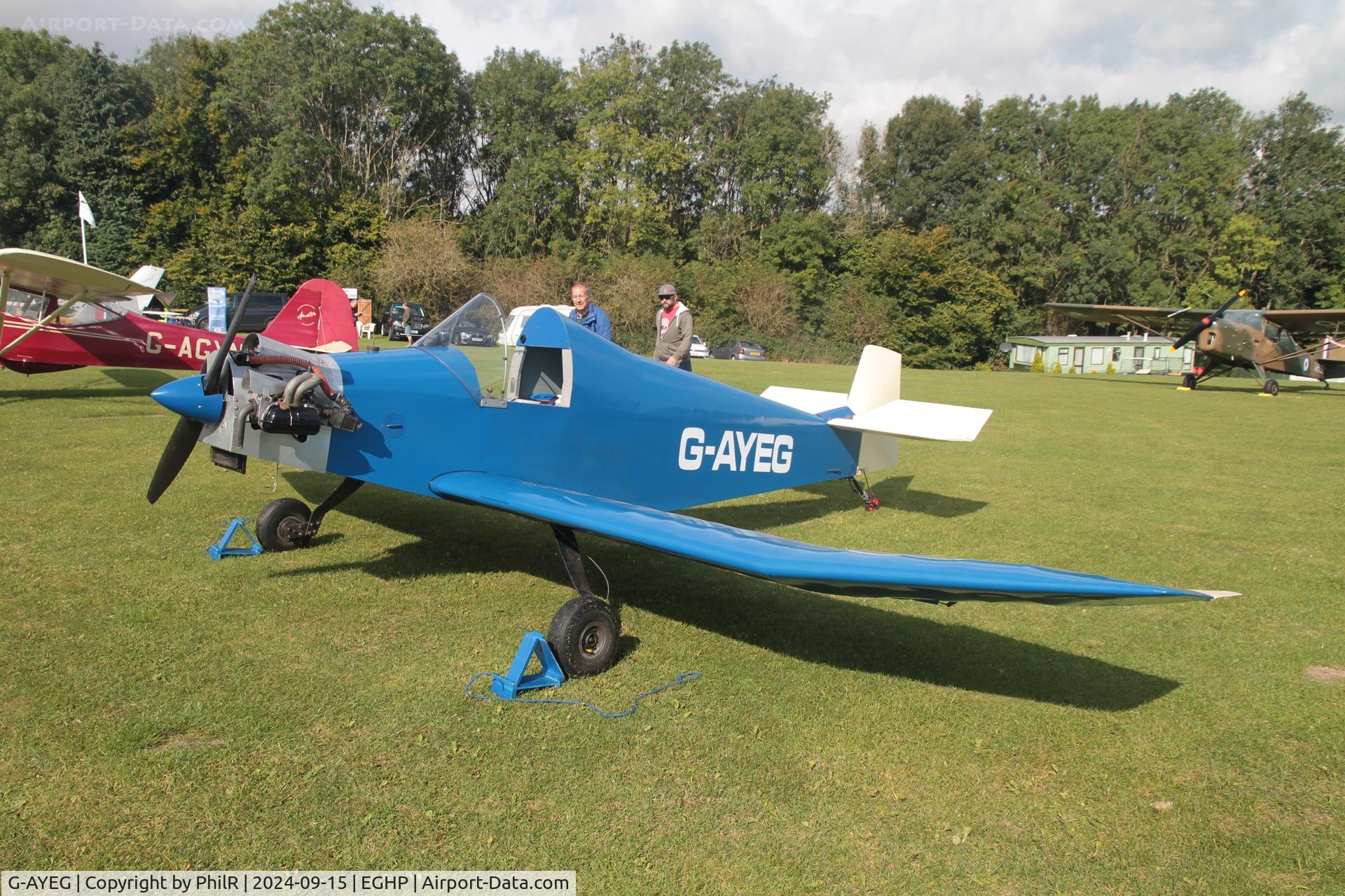 G-AYEG, 1970 Falconar F-9 C/N PFA 1321, G-AYEG 1970 Falconar F-9 Popham