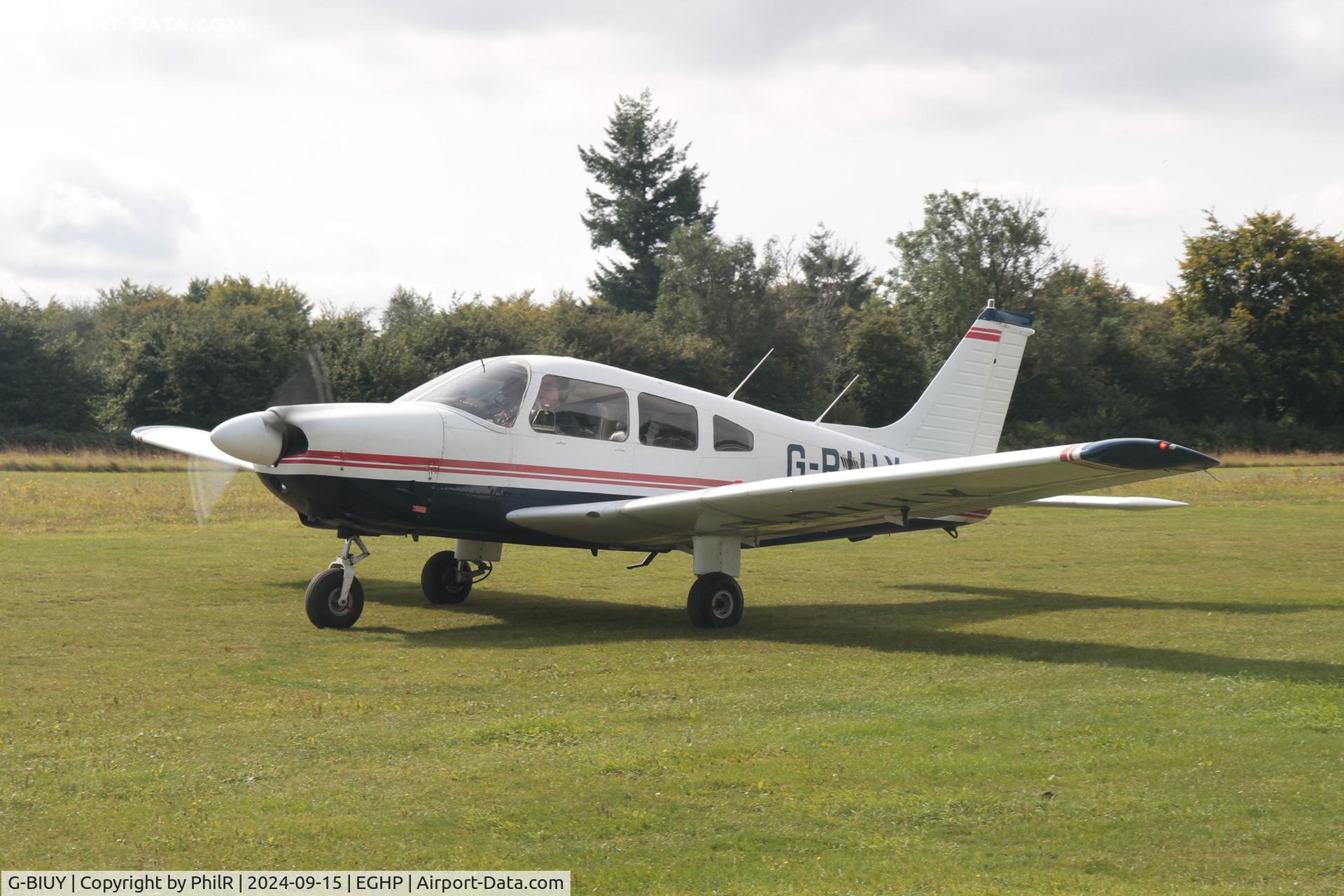 G-BIUY, 1981 Piper PA-28-181 Cherokee Archer II C/N 28-8190133, G-BIUY 1981 PIPER PA-28-181 Cherokee Archer ll Popham