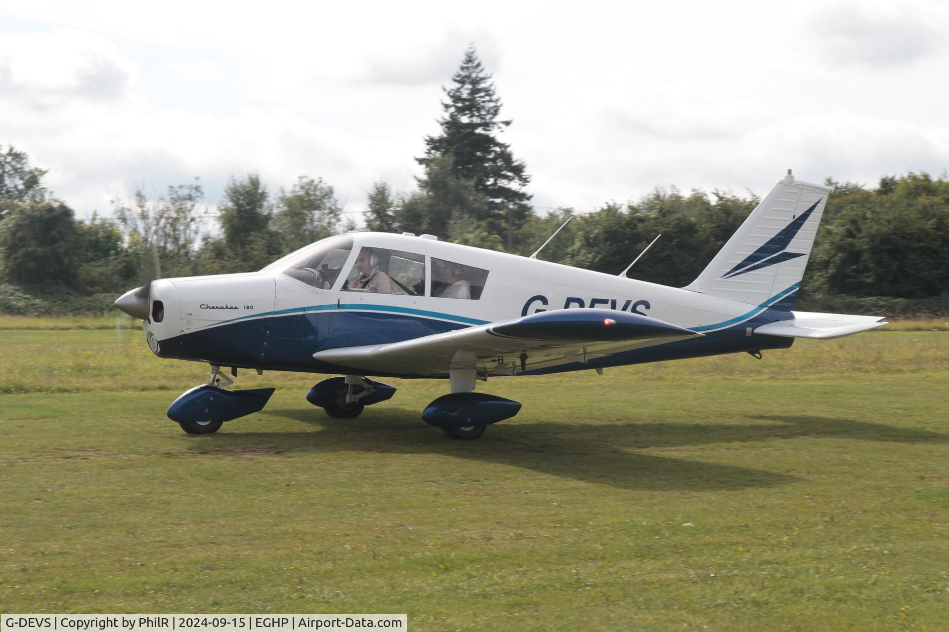 G-DEVS, 1962 Piper PA-28-180 Cherokee C/N 28-830, G-DEVS 1962 Piper PA-28-180 Cherokee Popham