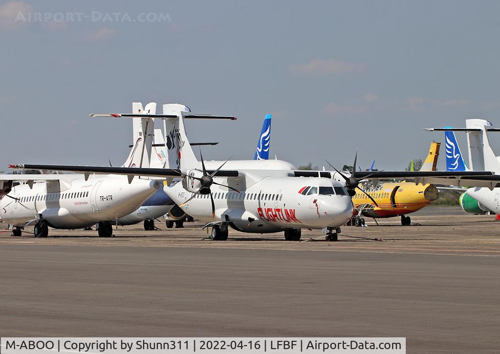 M-ABOO, 2003 ATR 72-212A C/N 703, Parked... For Flightlink as 5H-FLA